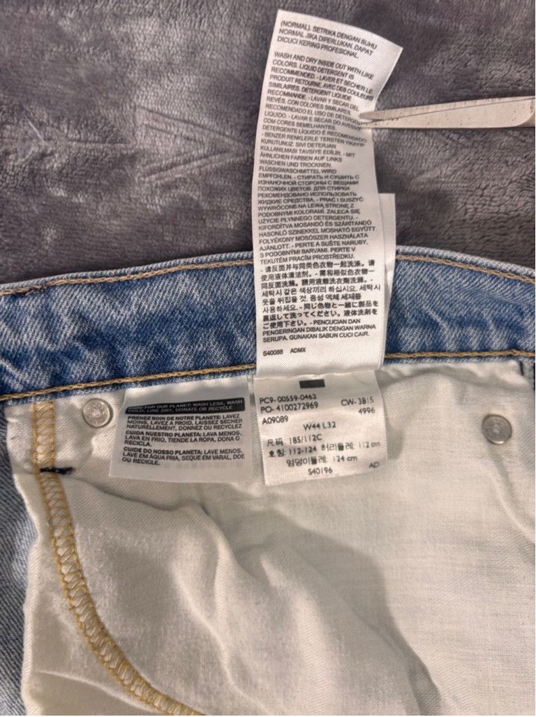 Levi's Men's Levi's 559 Jeans Size 46x30 Blue Size US 44 / EU 60 - 10 Thumbnail