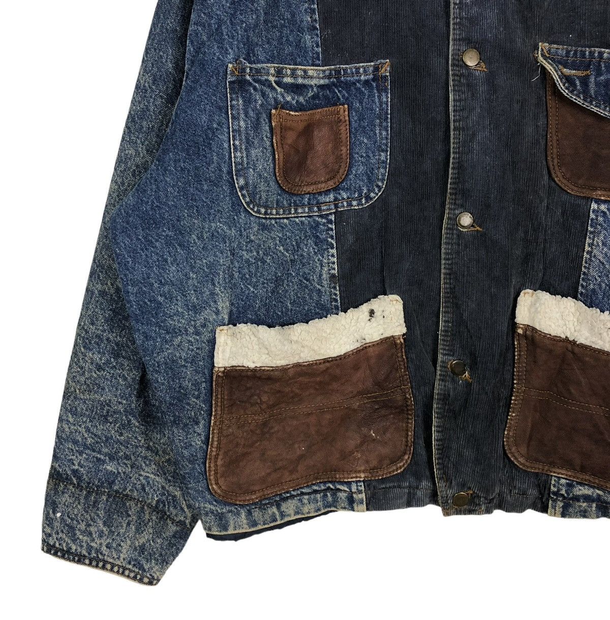 Japanese Brand 🔥VINTAGE BIKER LEATHER JACKET NUOVA FORMULA DAVID PEYSEP Size US L / EU 52-54 / 3 - 6 Thumbnail