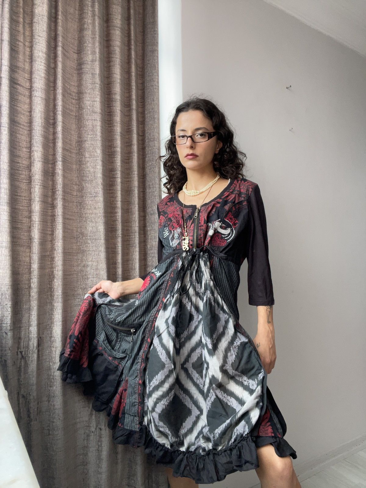 Desigual Desigual dress Size L / US 10 / IT 46 - 3 Thumbnail