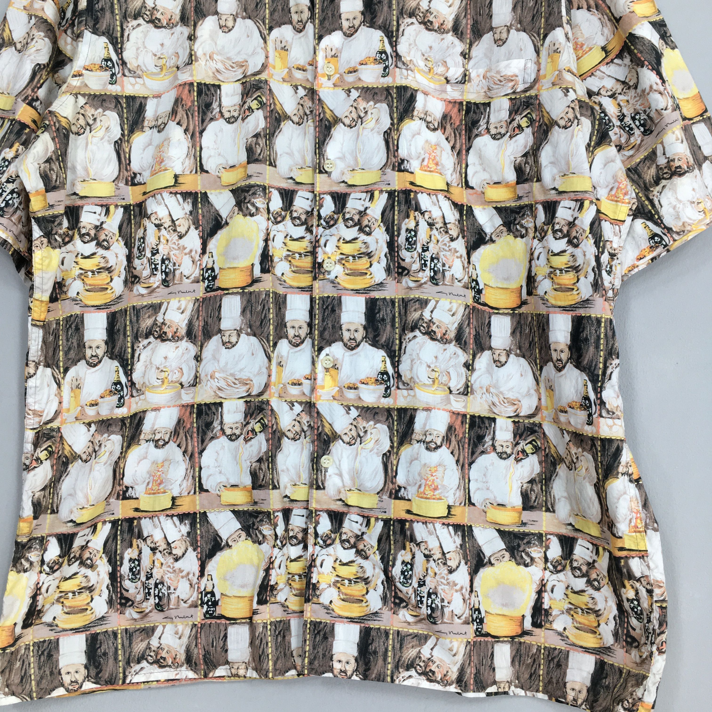 Reyn Spooner Vintage Baking Chefs Reyn Spooner Hawaiian Shirt Mens XXL Size US XXL / EU 58 / 5 - 3 Thumbnail