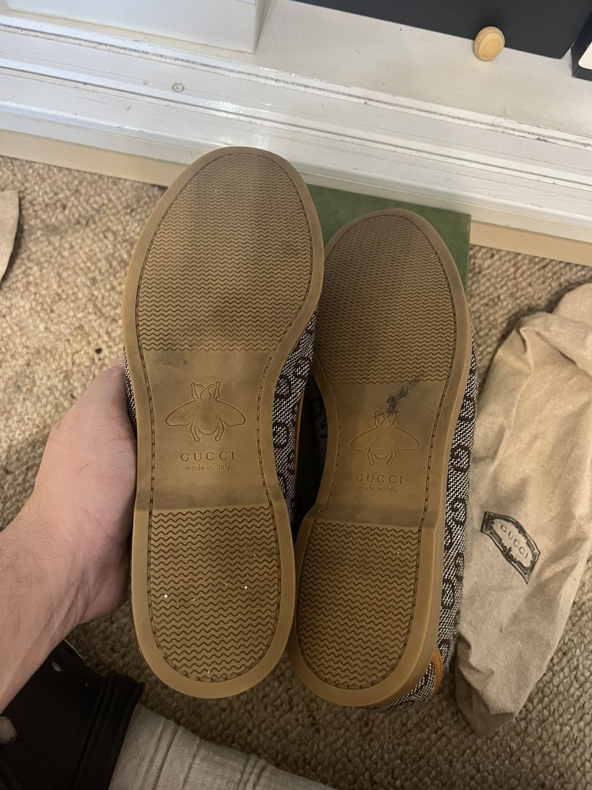 Gucci Gucci GG moccasin Size US 10 / EU 43 - 3 Thumbnail