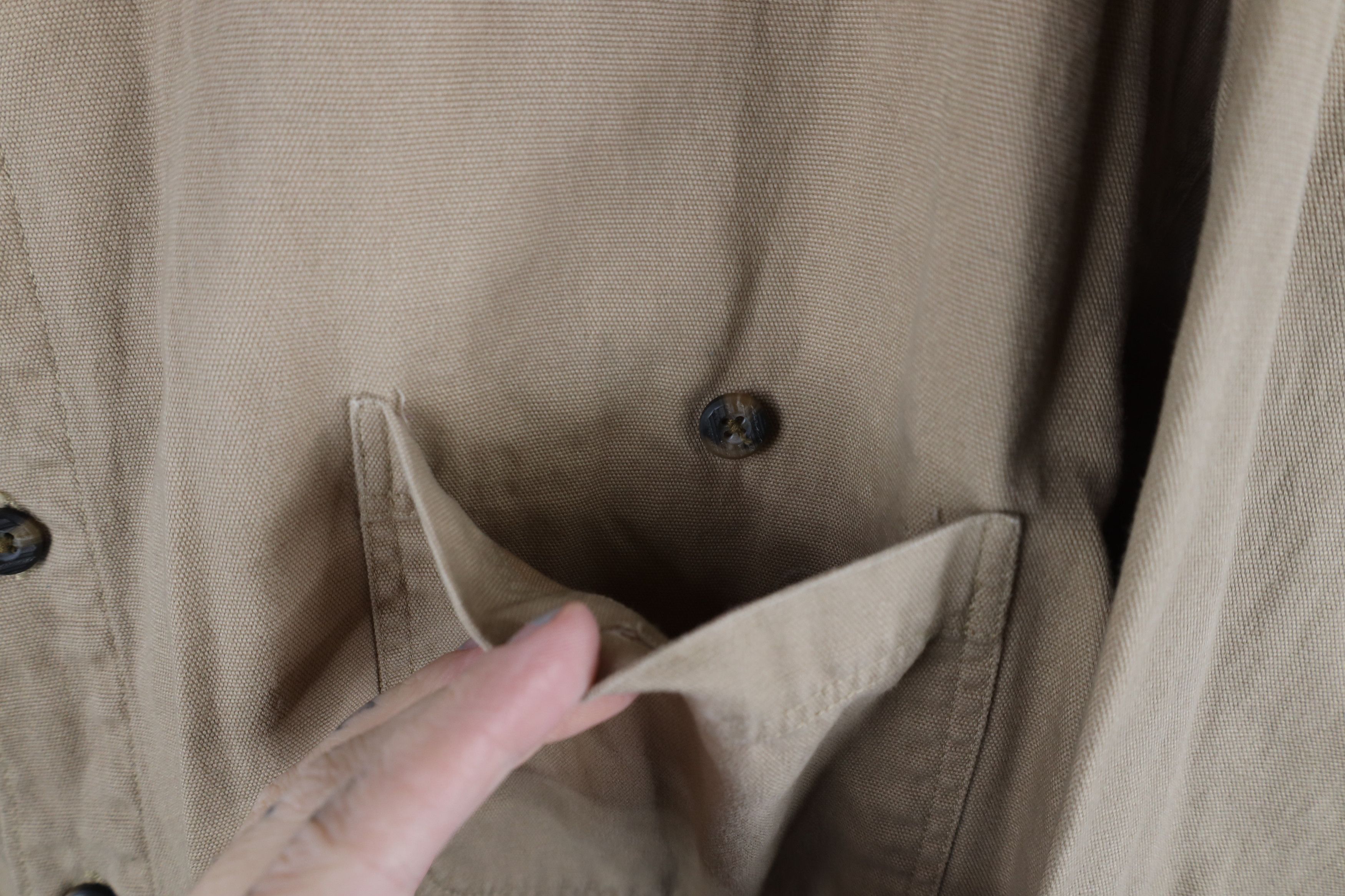 Vintage Vintage 90s Streetwear Patch Shooting Button Down Shirt Size US XL / EU 56 / 4 - 7 Thumbnail