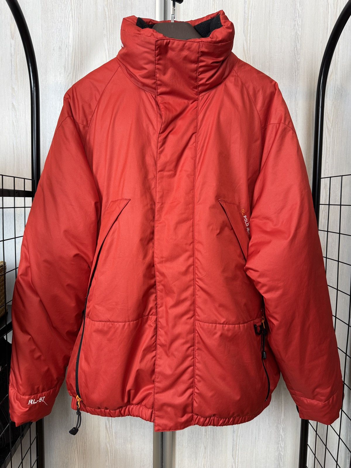 Polo Ralph Lauren Ralph Lauren Polo Jeans Co. Red puffer down jacket Size US L / EU 52-54 / 3 - 2 Thumbnail