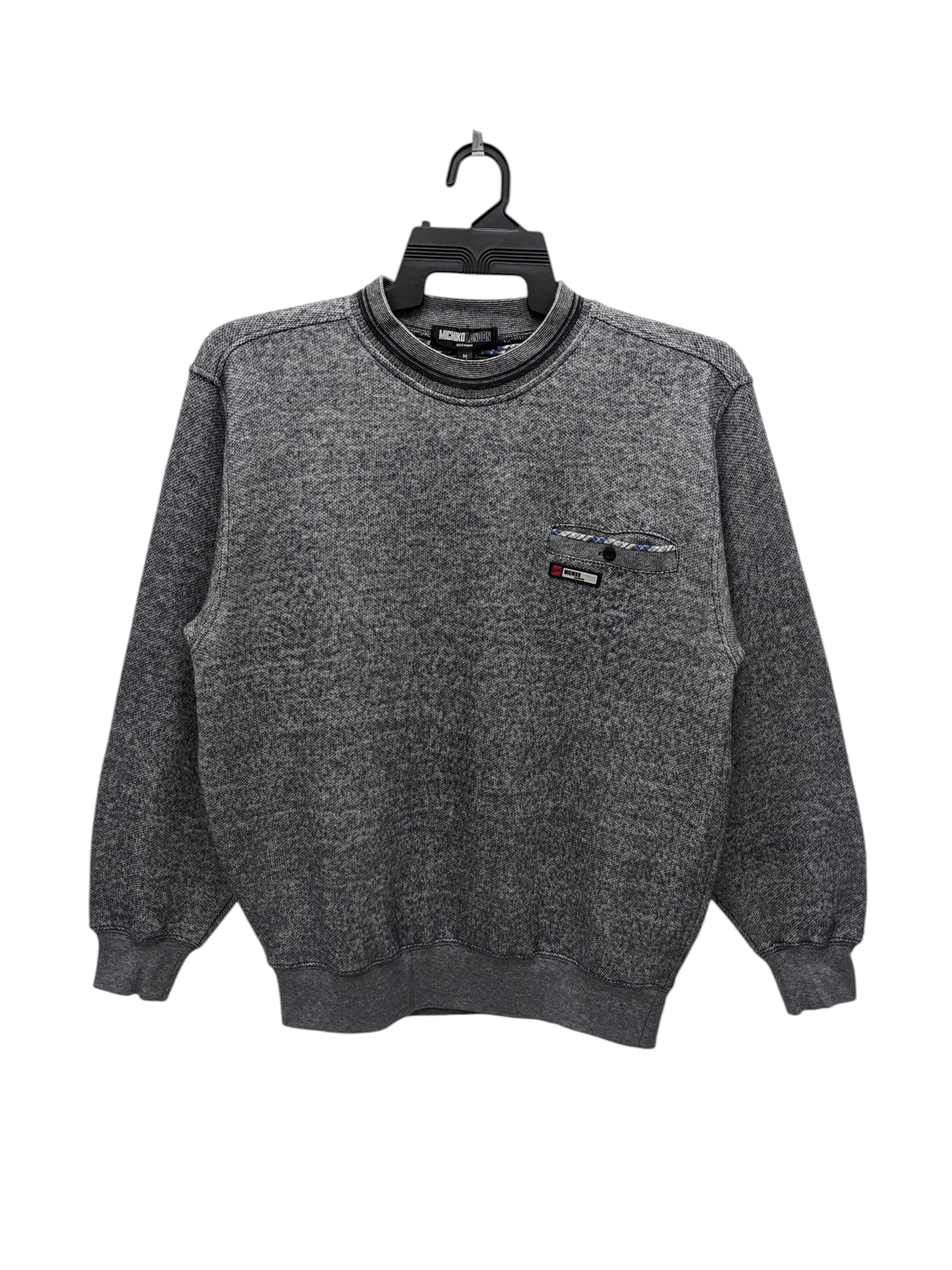 Michiko Koshino London Michiko Koshino London Crewneck Single Pocket Sweatshirt Size US M / EU 48-50 / 2 - 1 Thumbnail