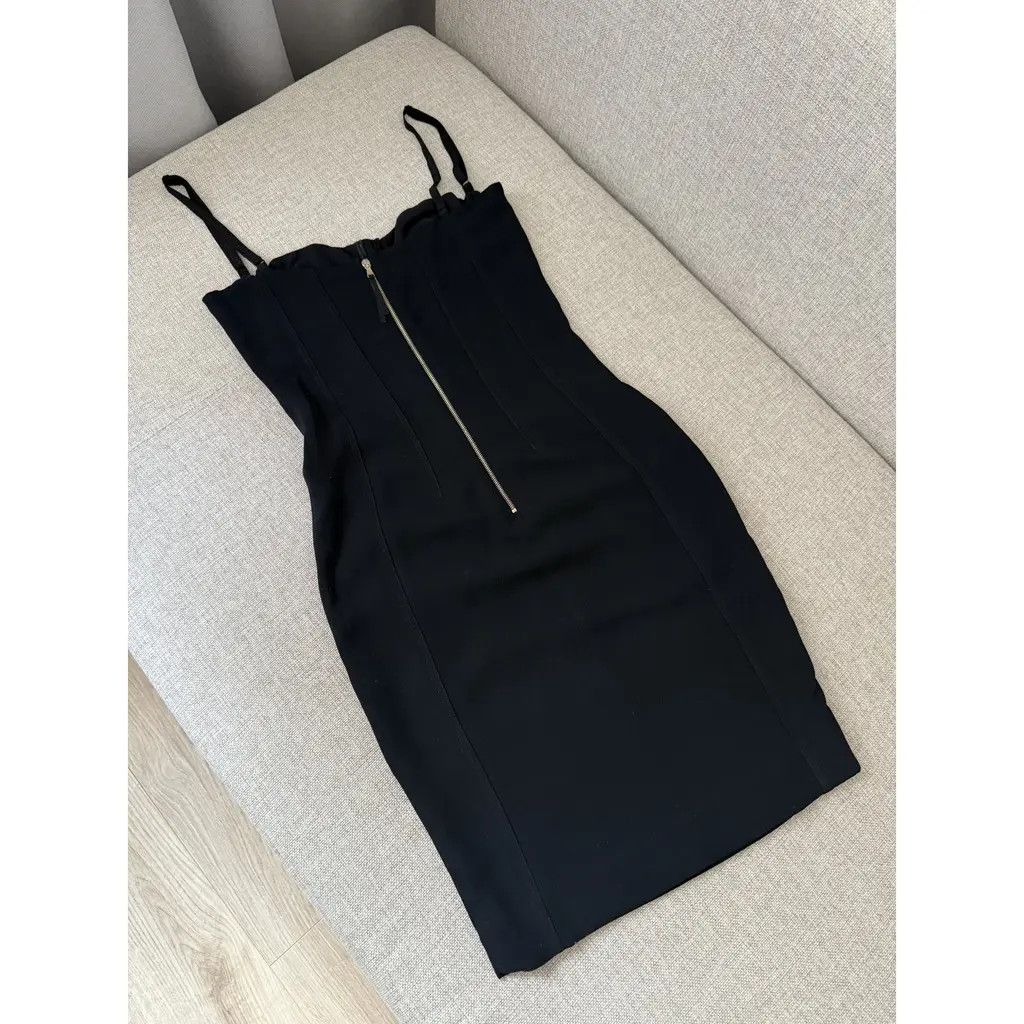 Dolce & Gabbana Dolce & Gabbana Black Buster Corset Bodycon Dress Size IT 40 Size S / US 4 / IT 40 - 4 Thumbnail