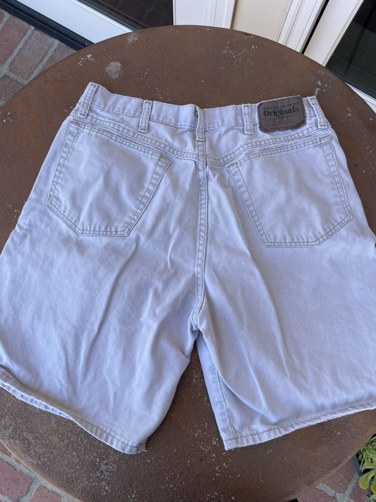 Levi's × Vintage × Wrangler Vintage men’s light wash wrangler shorts sz 34 Size US 34 / EU 50 - 2 Thumbnail