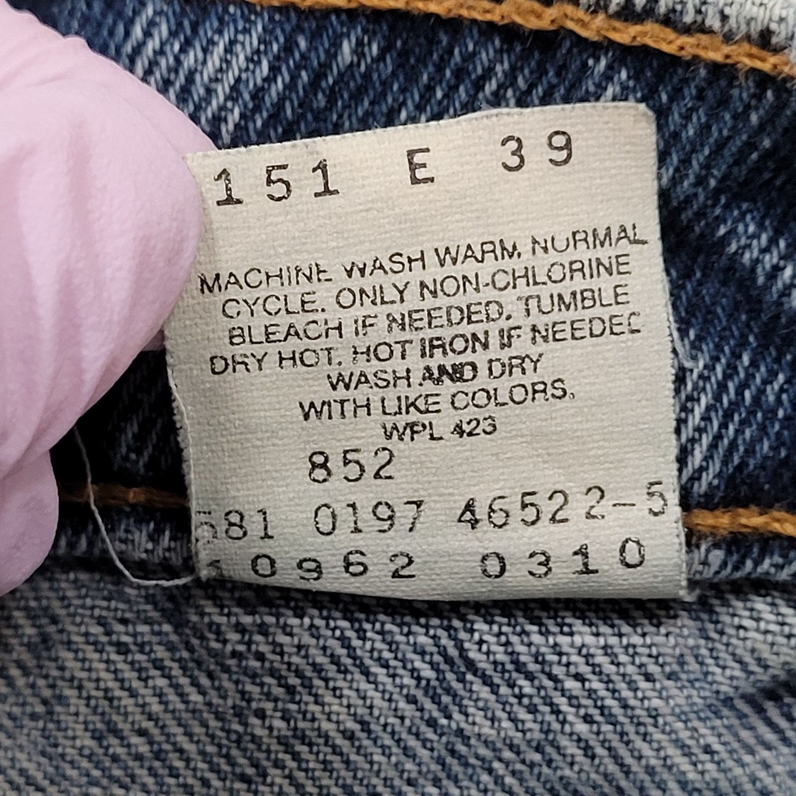 Levi's Vintage LEVIS 962 Tapered Baggy Jeans Womens 10 30x29 USA Size 32" / US 10 / IT 46 - 6 Thumbnail