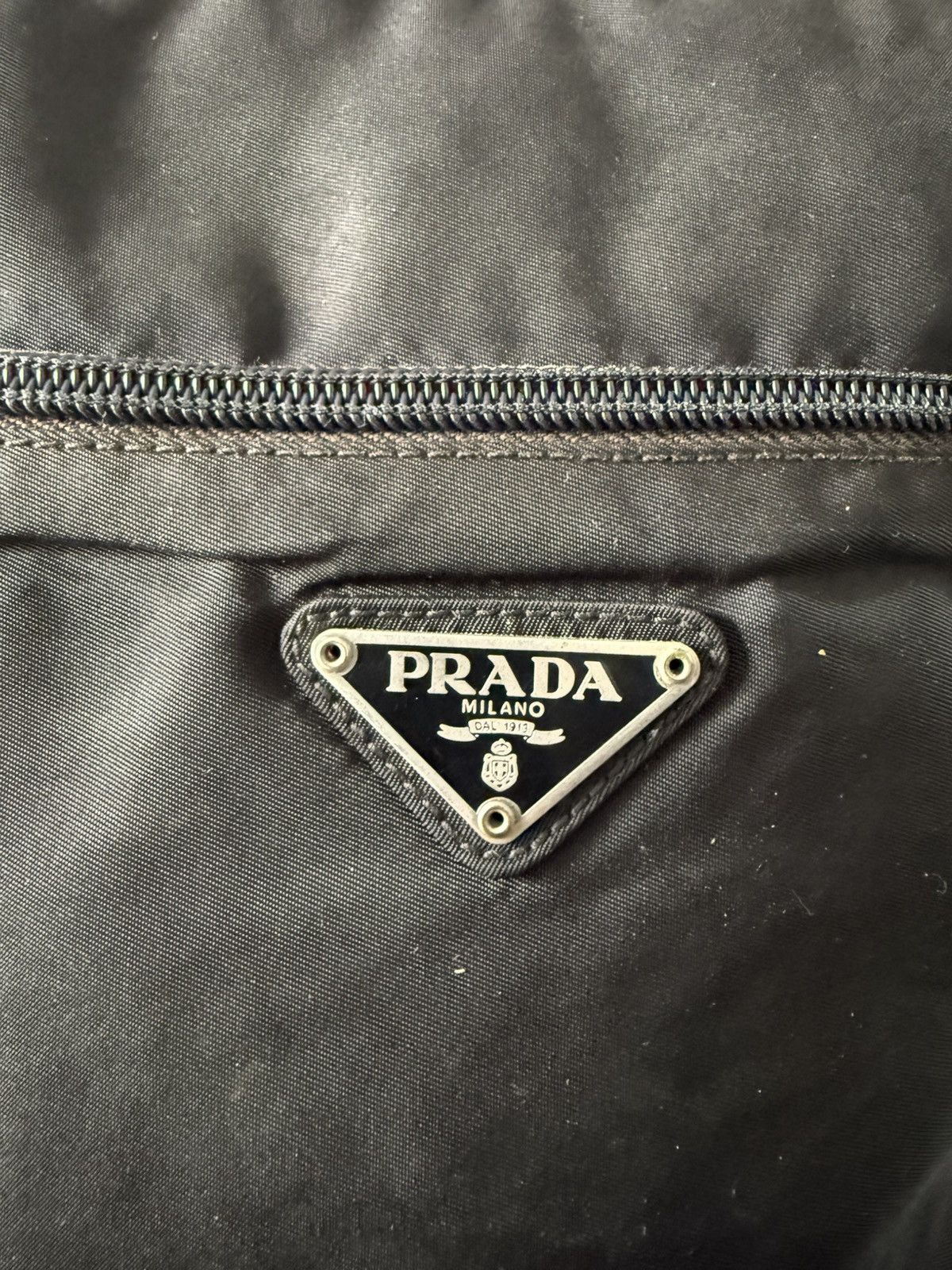 Prada Vintage Prada Black Medium Crossbody Sling Bag Size ONE SIZE - 9 Thumbnail