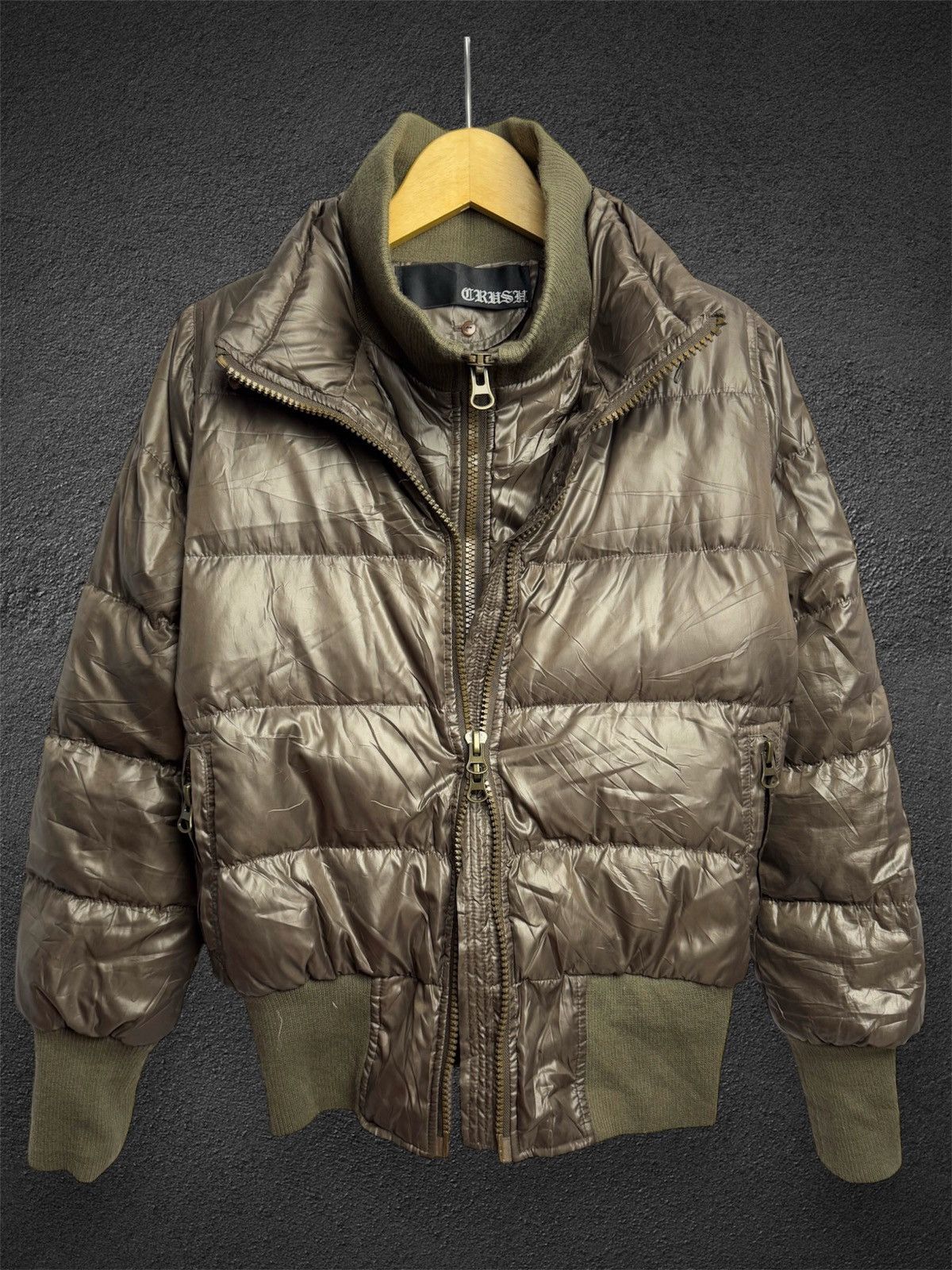 Hysteric Glamour Crush Puffer Down Jacket Double Layers Japanese Goa Style Size US M / EU 48-50 / 2 - 2 Thumbnail