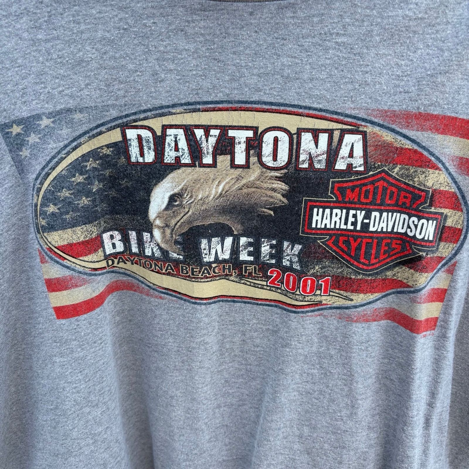 Harley Davidson Y2K Harley Davidson t shirt Size US XL / EU 56 / 4 - 3 Thumbnail