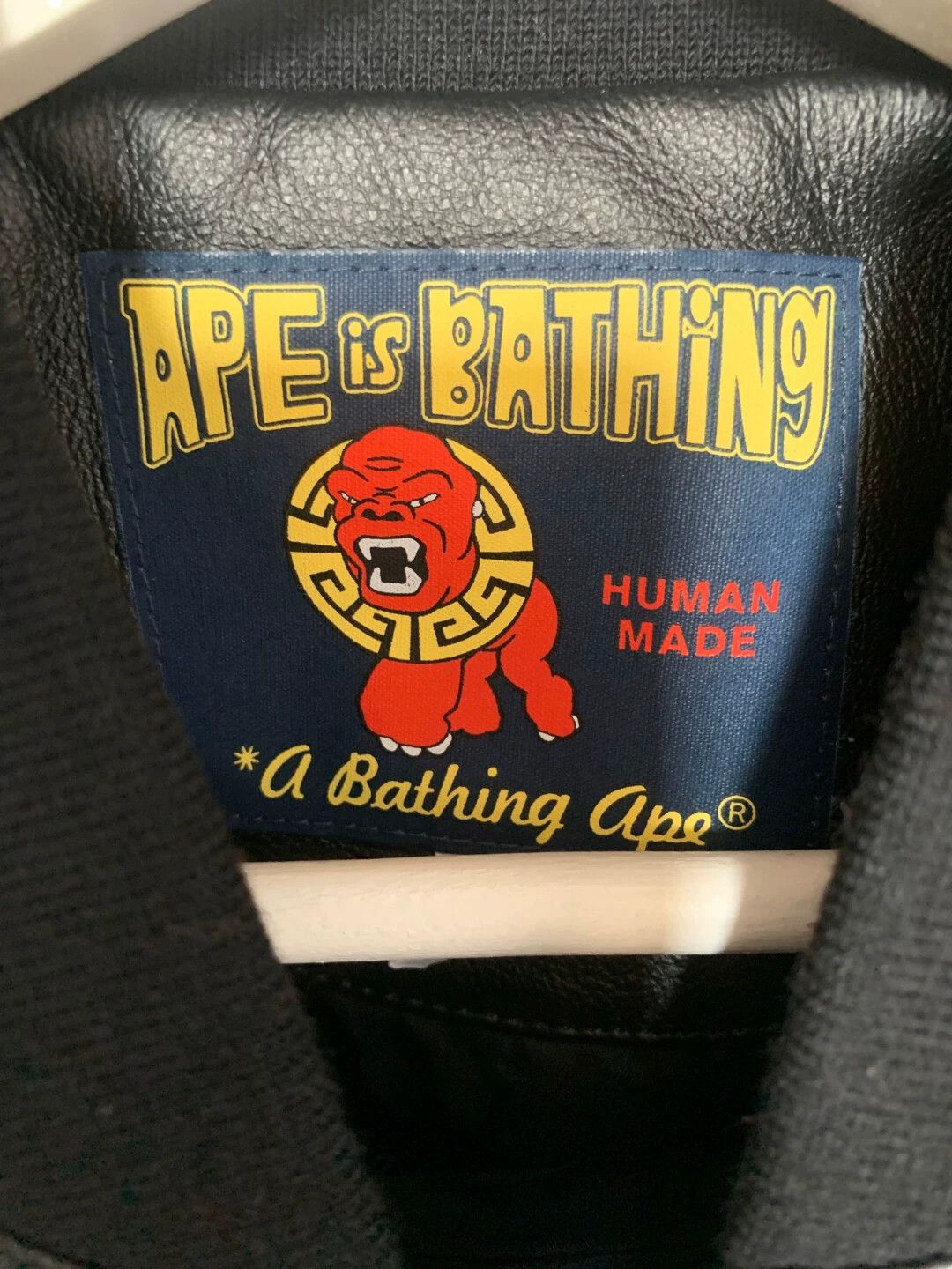 Human Made Human Made BAPE Cowhide Flight Jacket Size M Size US M / EU 48-50 / 2 - 2 Thumbnail