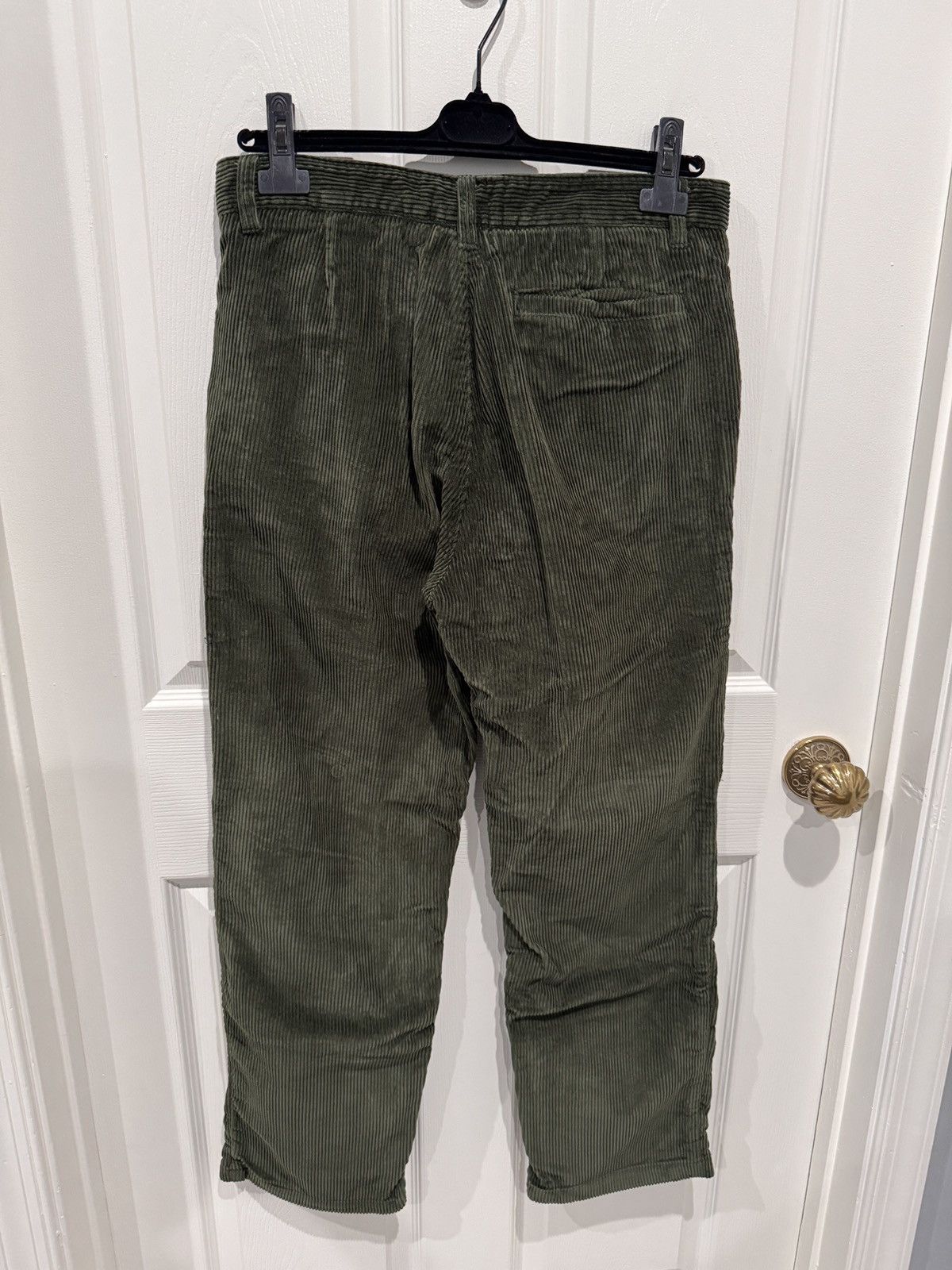 Kith Kith Mens Dark Green Corduroy Pants Size S (fits 30-31) Size US 30 / EU 46 - 6 Thumbnail