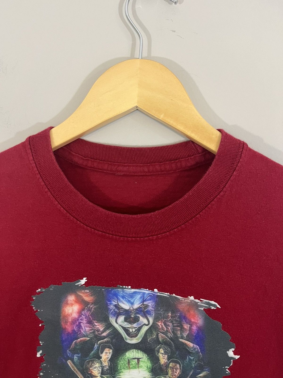 Vintage IT Scary Horror Movie Steven King Book Long Sleeve Tee Size US S / EU 44-46 / 1 - 3 Thumbnail