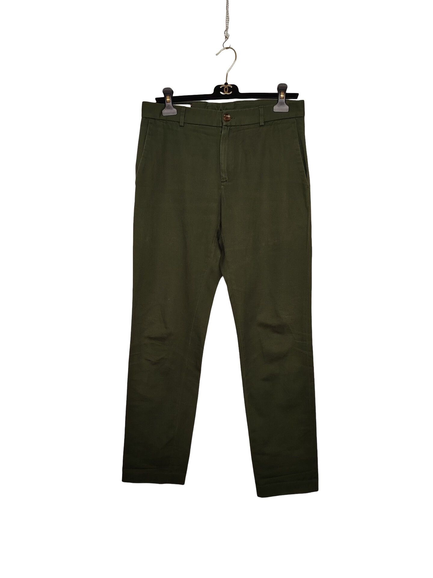 Gucci Gucci Embroidered Logo Casual Pants Size 28 Size US 28 / EU 44 - 1 Thumbnail