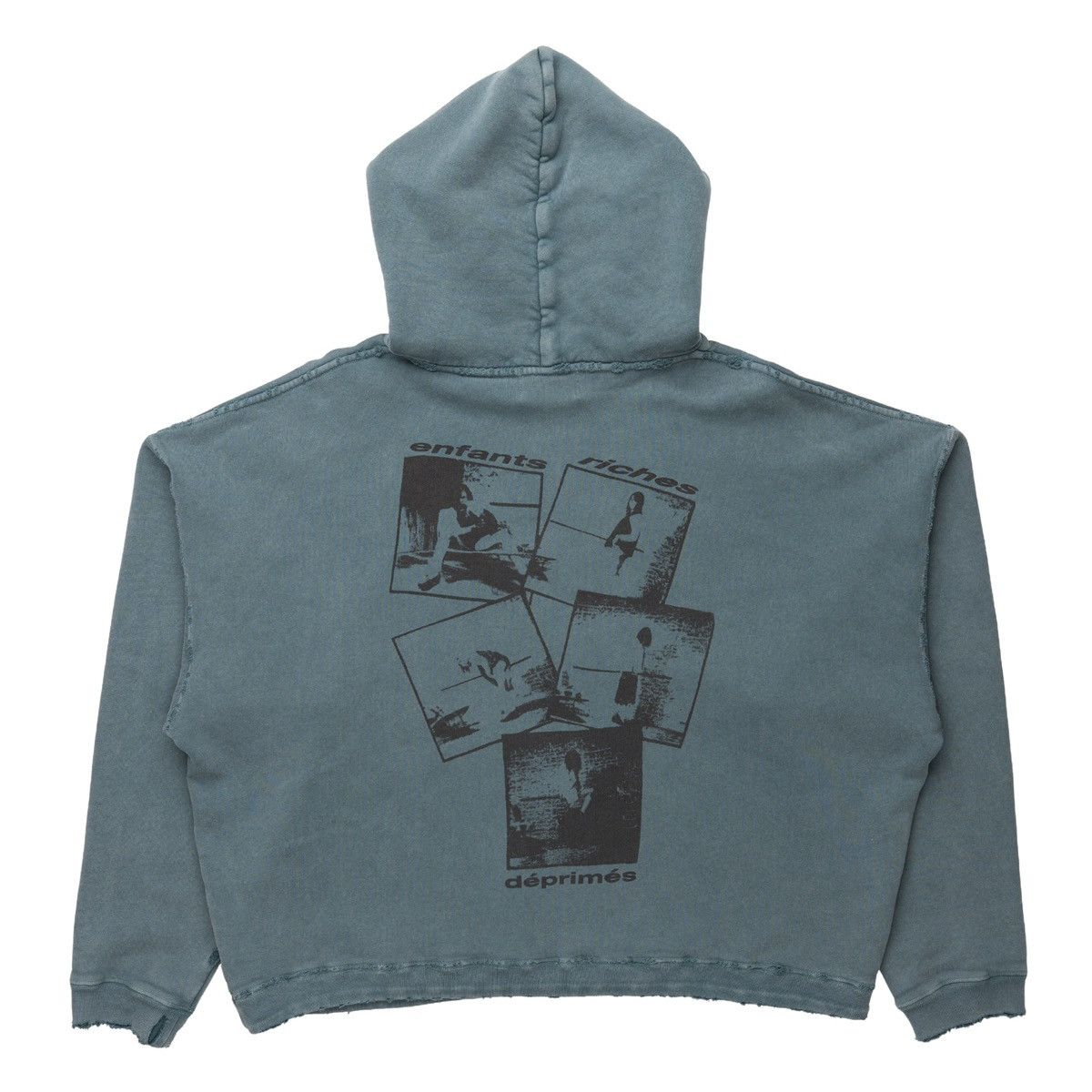 Enfants Riches Deprimes School Days Dressing Up Time Logo Hooded Sweatshirt Blue Bl Size US S / EU 44-46 / 1 - 2 Thumbnail