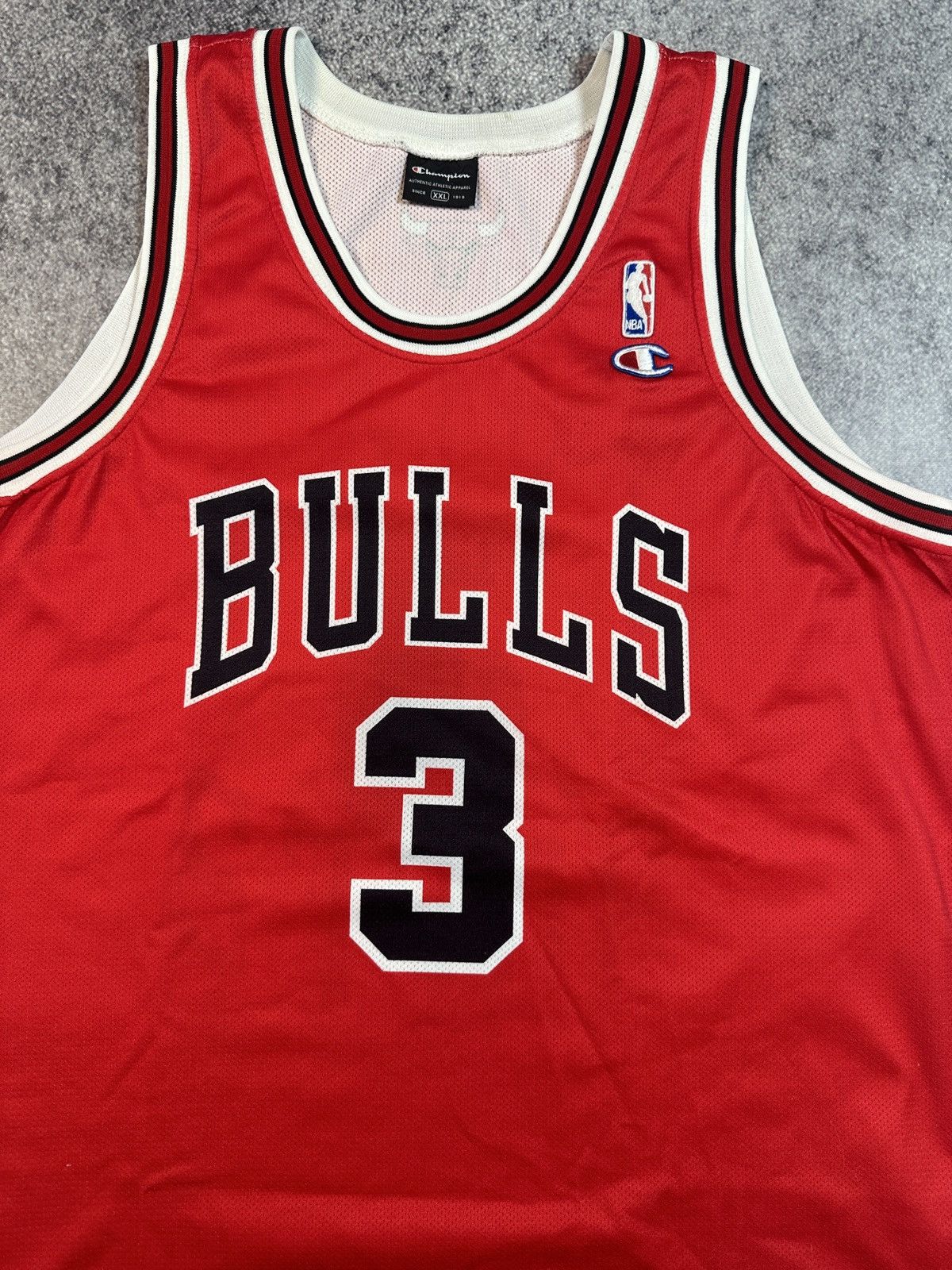 Champion Vintage NBA Champion Chicago Bulls 3 Wallace Jersey Rare XXL Size US XXL / EU 58 / 5 - 3 Thumbnail