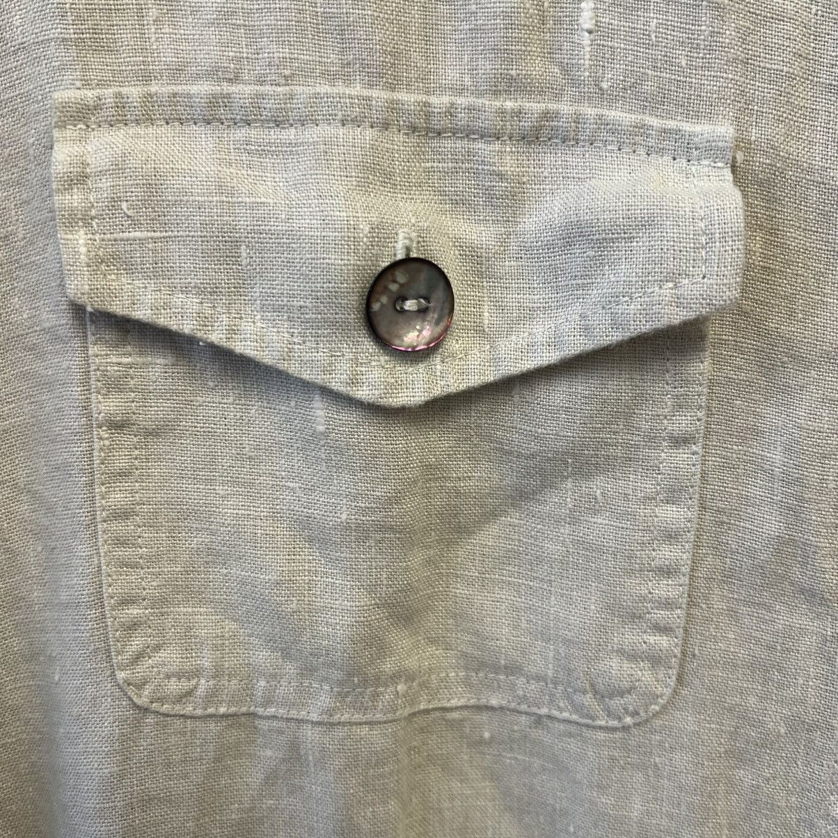 Other Carol LeValley San Francisco Linen Utility Shirt Jacket USA Size XL / US 12-14 / IT 48-50 - 8 Thumbnail