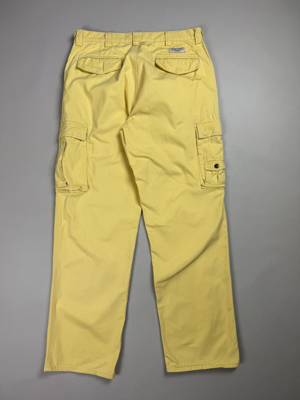 Vintage Polo By Ralph Lauren Vintage Cargo Military Pants Trousers Size US 34 / EU 50 - 16 Thumbnail