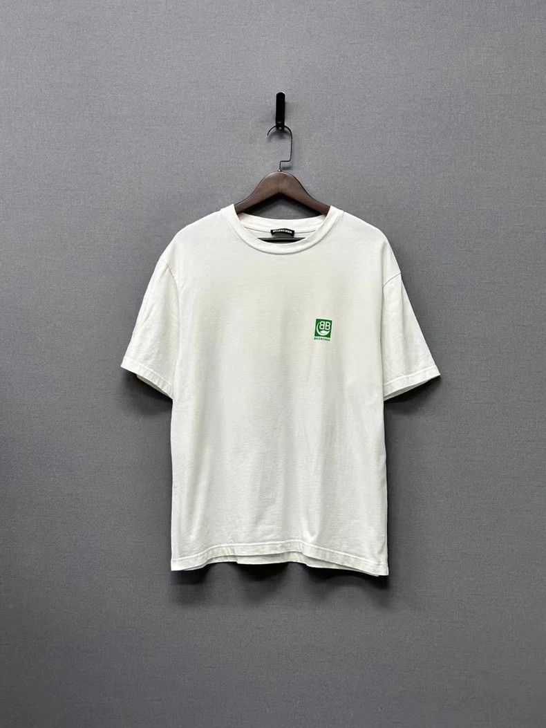 Balenciaga Balenciaga White eco-friendly short-sleeve Size US S / EU 44-46 / 1 - 1 Thumbnail