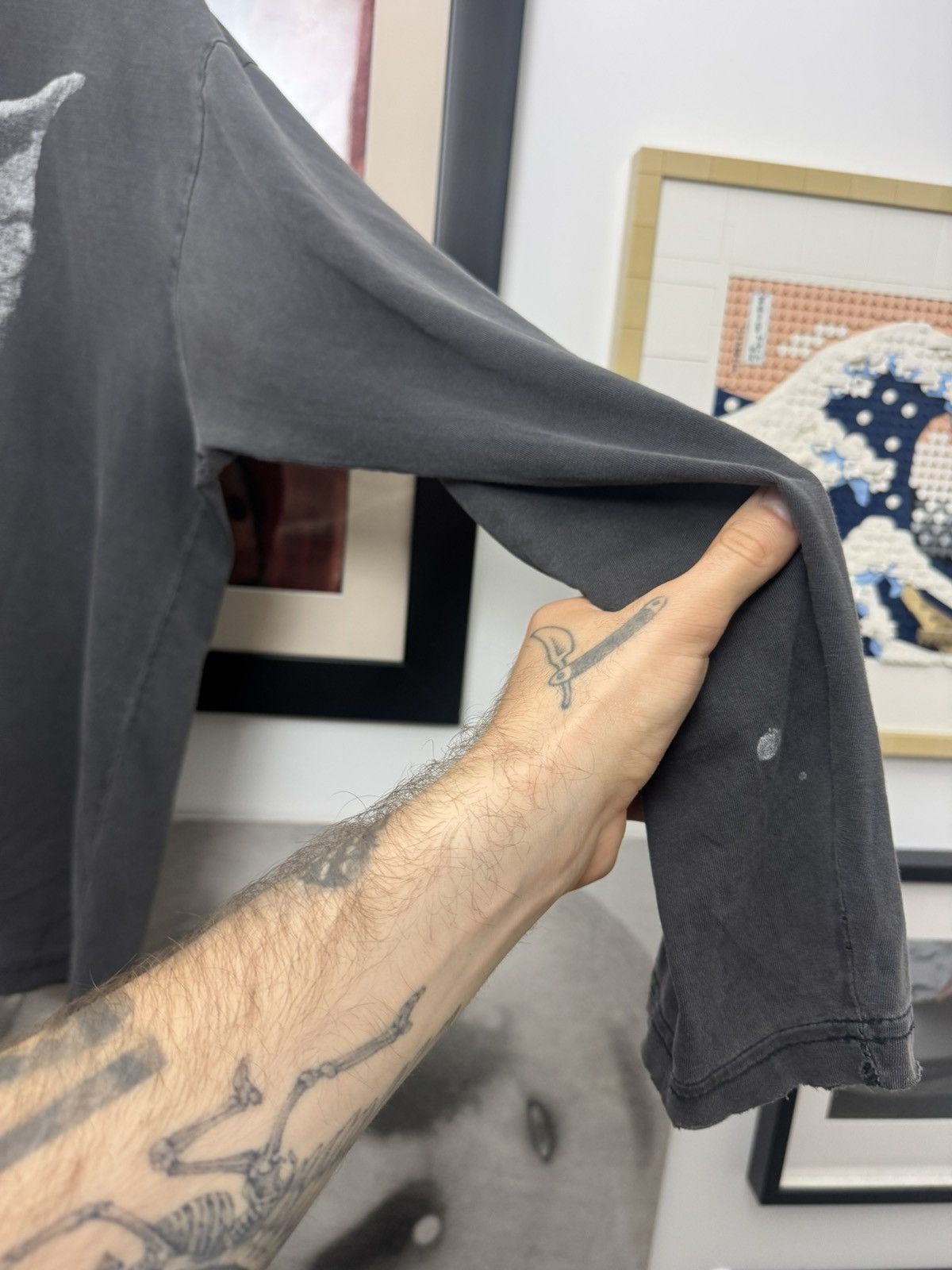 Vintage Vintage 90s Dracula Horror Movie Vampire Distressed LS Rare Size US XL / EU 56 / 4 - 8 Thumbnail