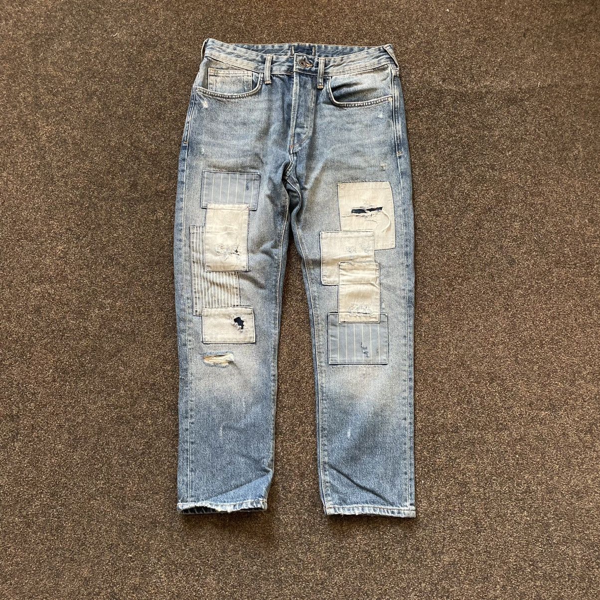 Vintage Vintage Y2K Distressed Baggy Jeans Skate Grunge Graphic 32 Size 32" / US 10 / IT 46 - 1 Thumbnail