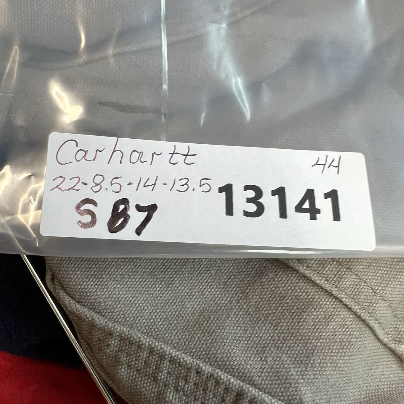 Carhartt Carhartt Carpenter Shorts Mens Size 44 Beige Canvas Relaxed Fit 5-Pocket Casual Workwear Size US 44 / EU 60 - 8 Thumbnail