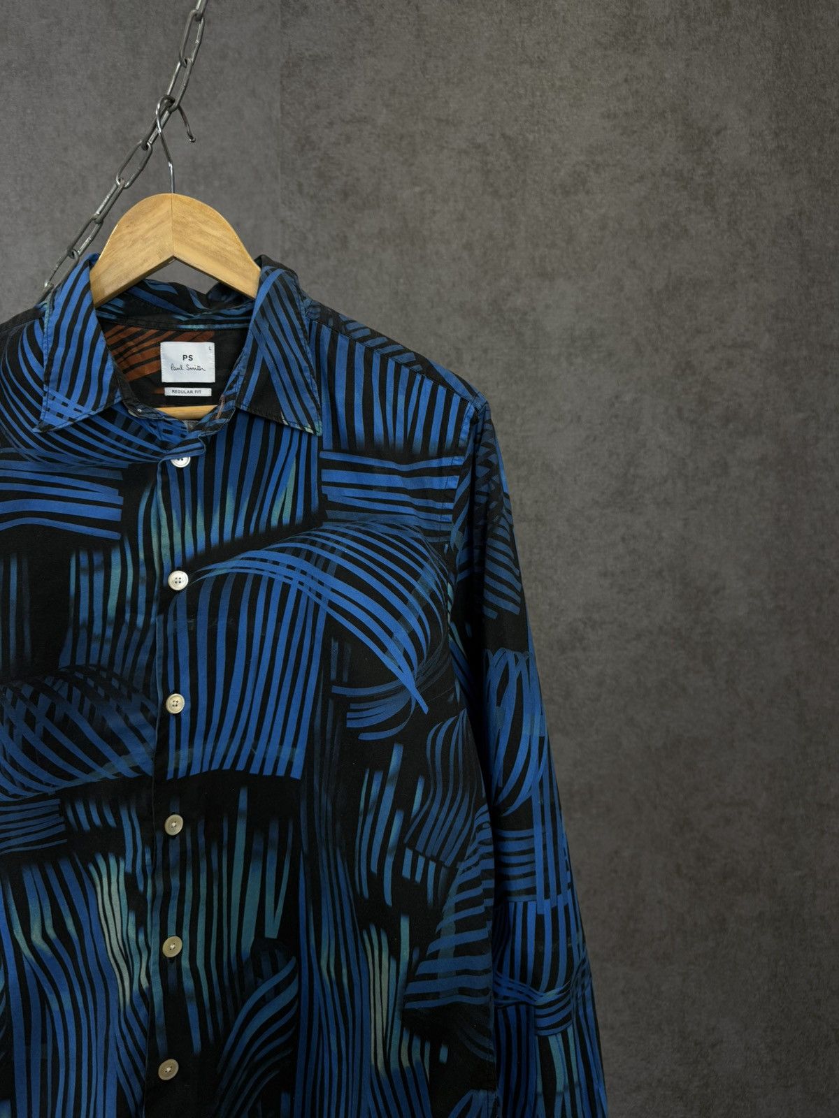 Paul Smith Paul Smith designer crazy art shirt Size US L / EU 52-54 / 3 - 2 Thumbnail