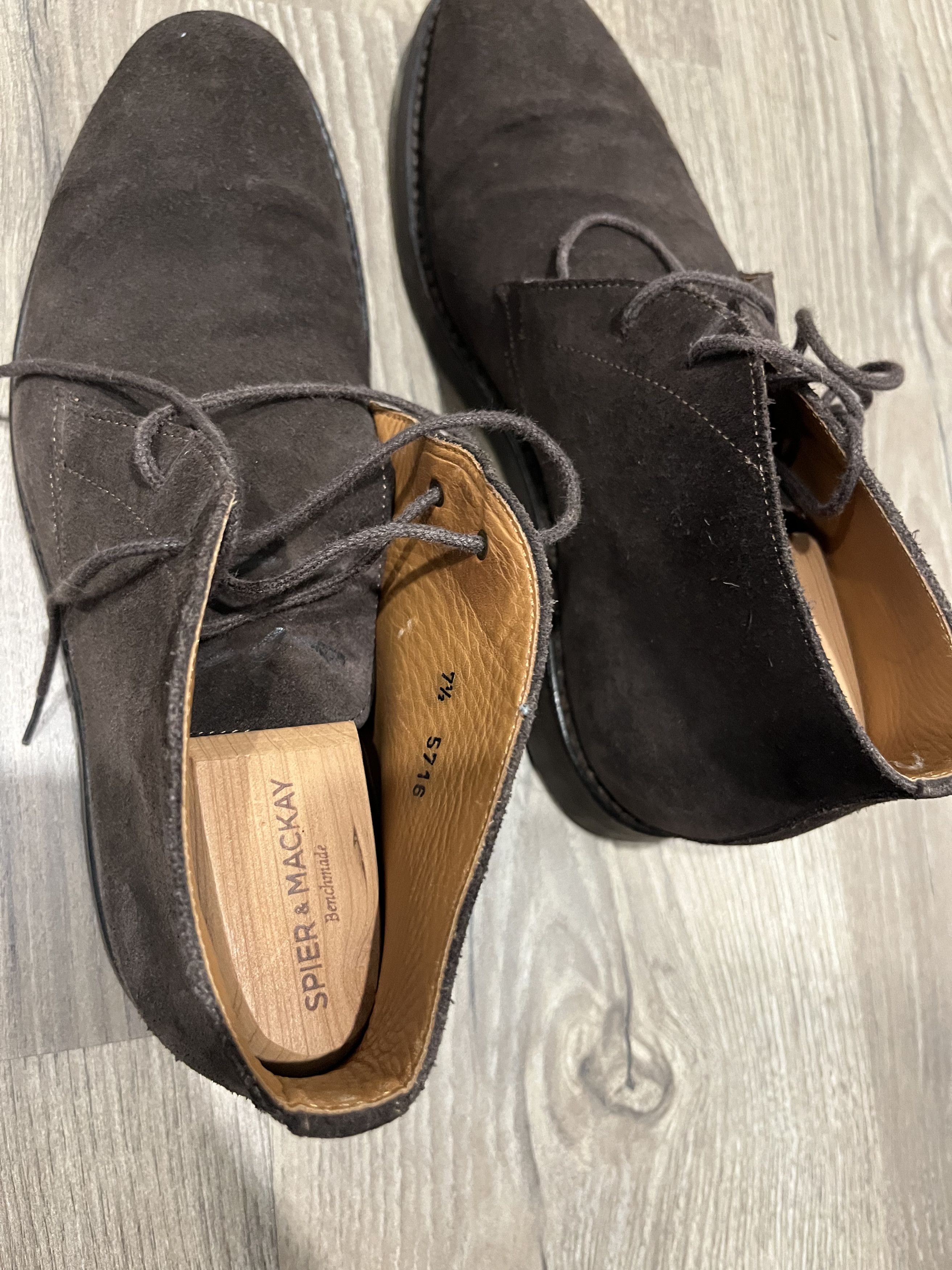 Spier & Mackay Spier & Mackay GYW Mocca Chukka Boots Size US 7.5 / EU 40-41 - 3 Thumbnail