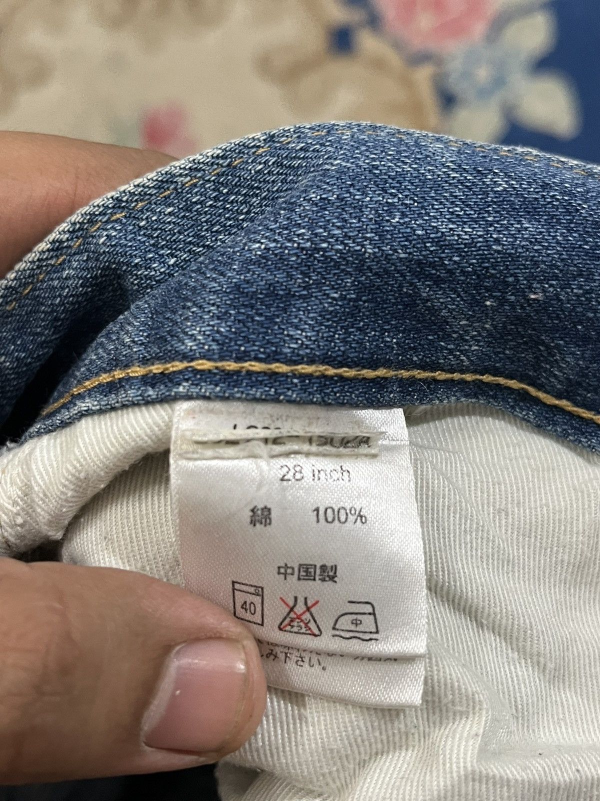 Lucky Brand Vintage Lucky Store Sanforized Denim Size US 28 / EU 44 - 10 Thumbnail