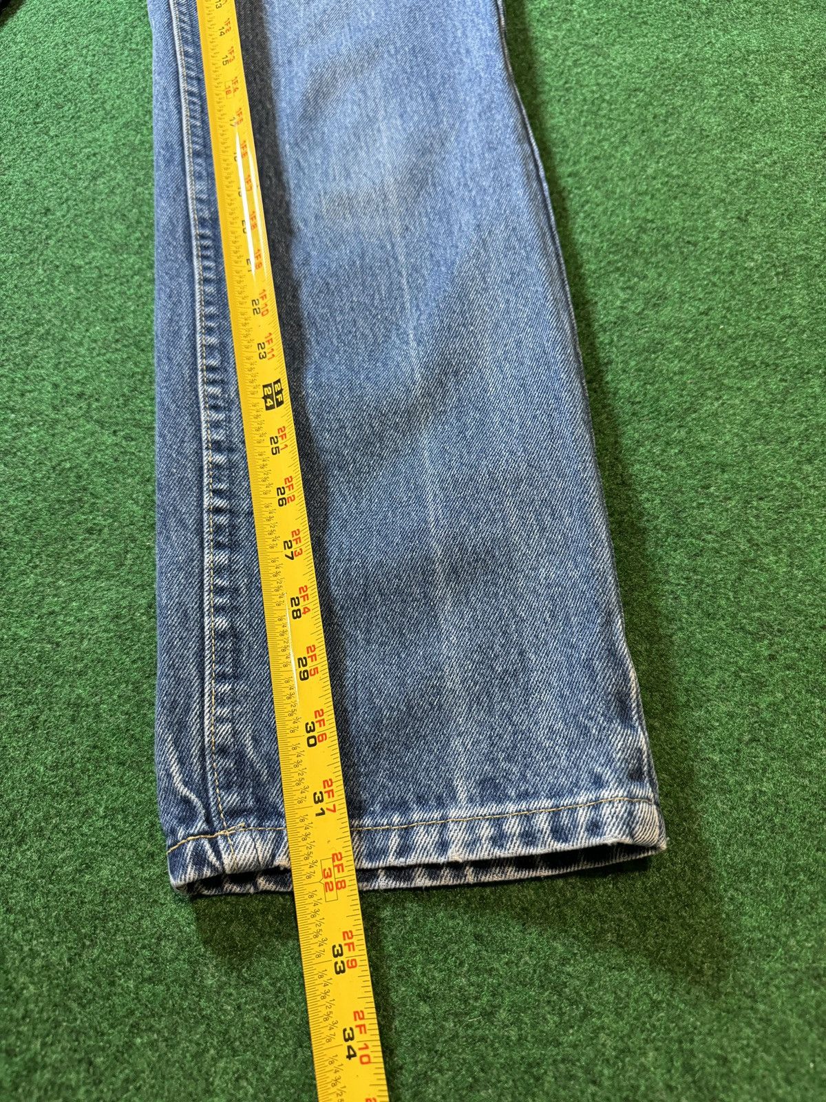 Lee × Vintage Vtg 90s Lee Riders Womens 14 28x32 Medium Wash Mom Jeans Size 36" / US 14 / IT 50 - 9 Thumbnail