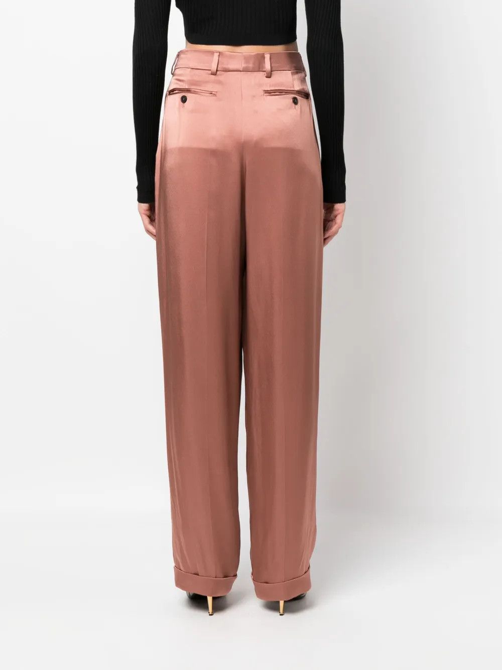 Tom Ford o1y0126 Casual Pant in Antique Rose Size 27" / US 4 / IT 40 - 3 Thumbnail