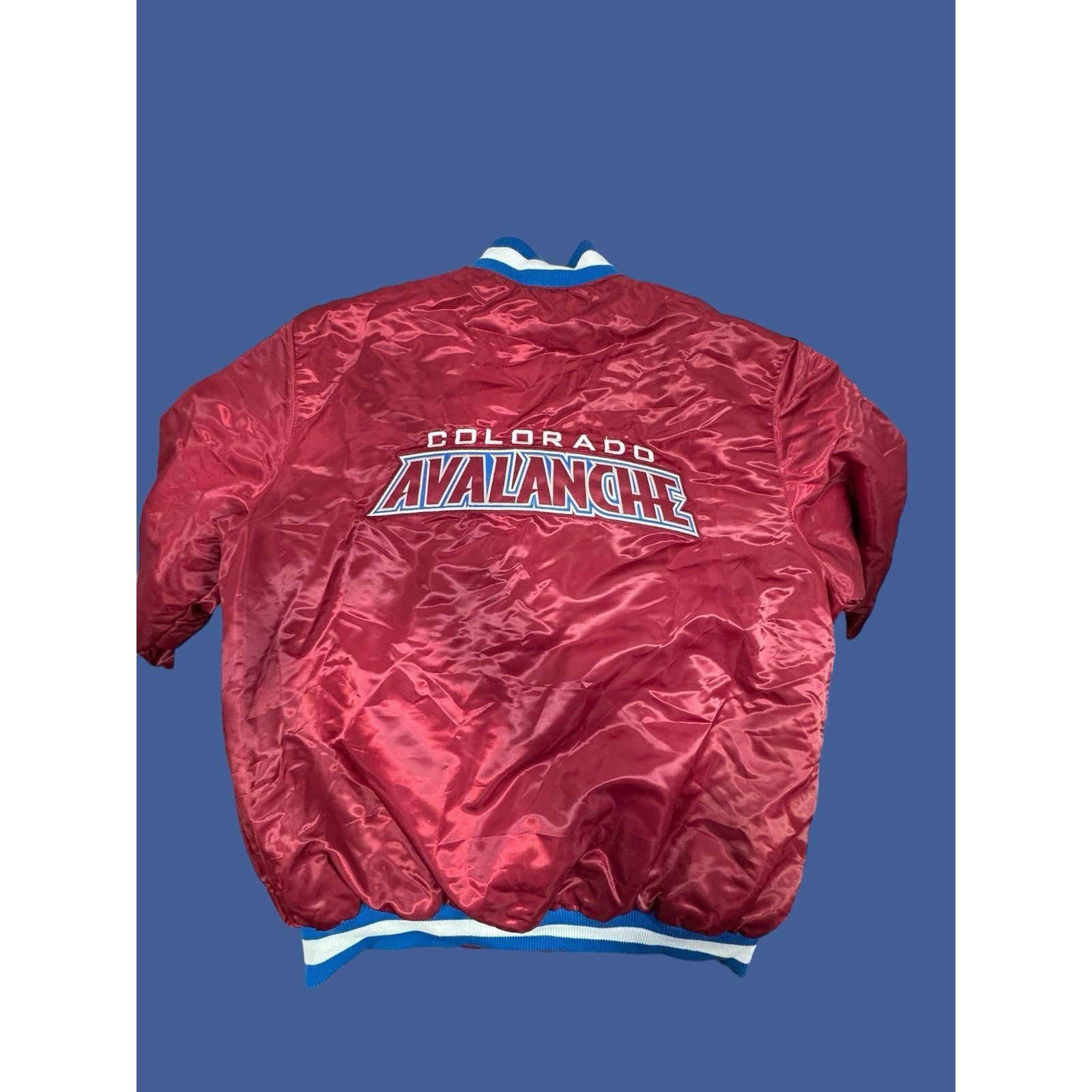 Starter Starter NHL Colorado Avalanche Satin Bomber Jacket Men’s XXL Size US XXL / EU 58 / 5 - 2 Thumbnail