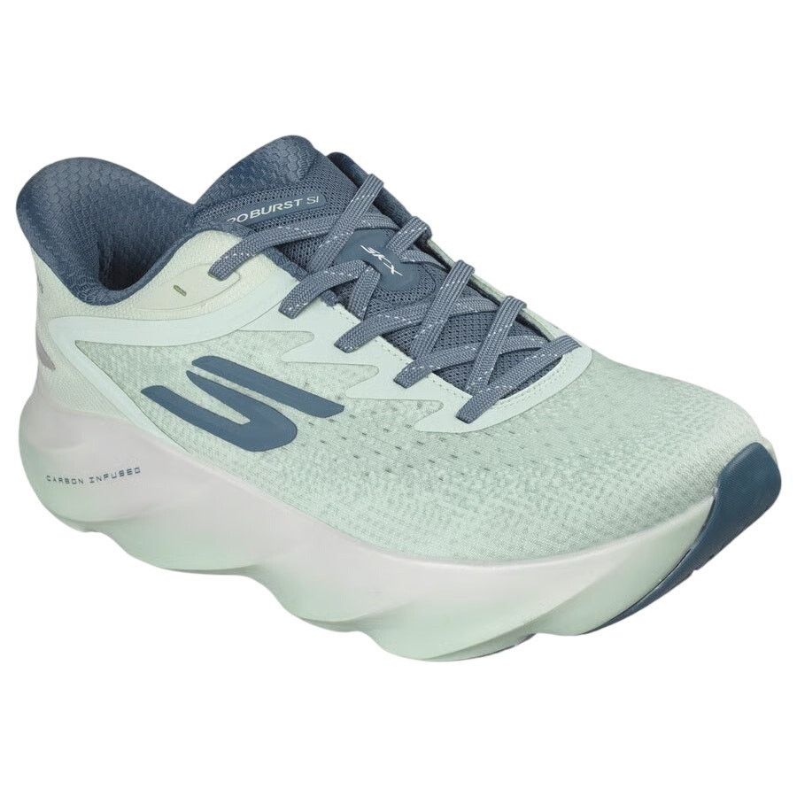 SKECHERS Skechers Slip-ins: Aero Burst Sage - Size 9W - New Size US 9 / IT 39 - 3 Thumbnail