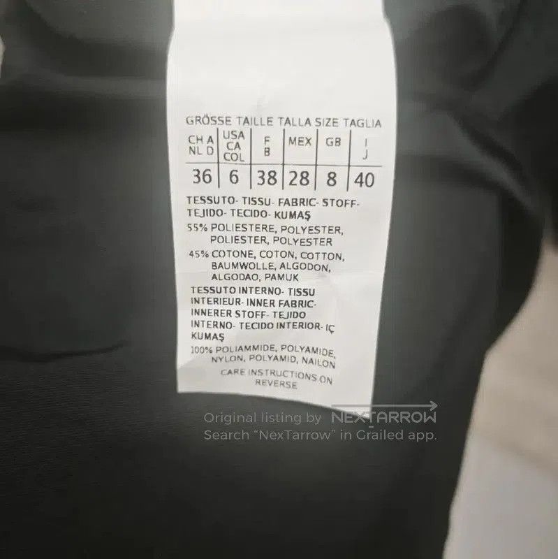 Max Mara MaxMara Women's Long Black Polyester Jacket . Size M / US 6-8 / IT 42-44 - 4 Thumbnail