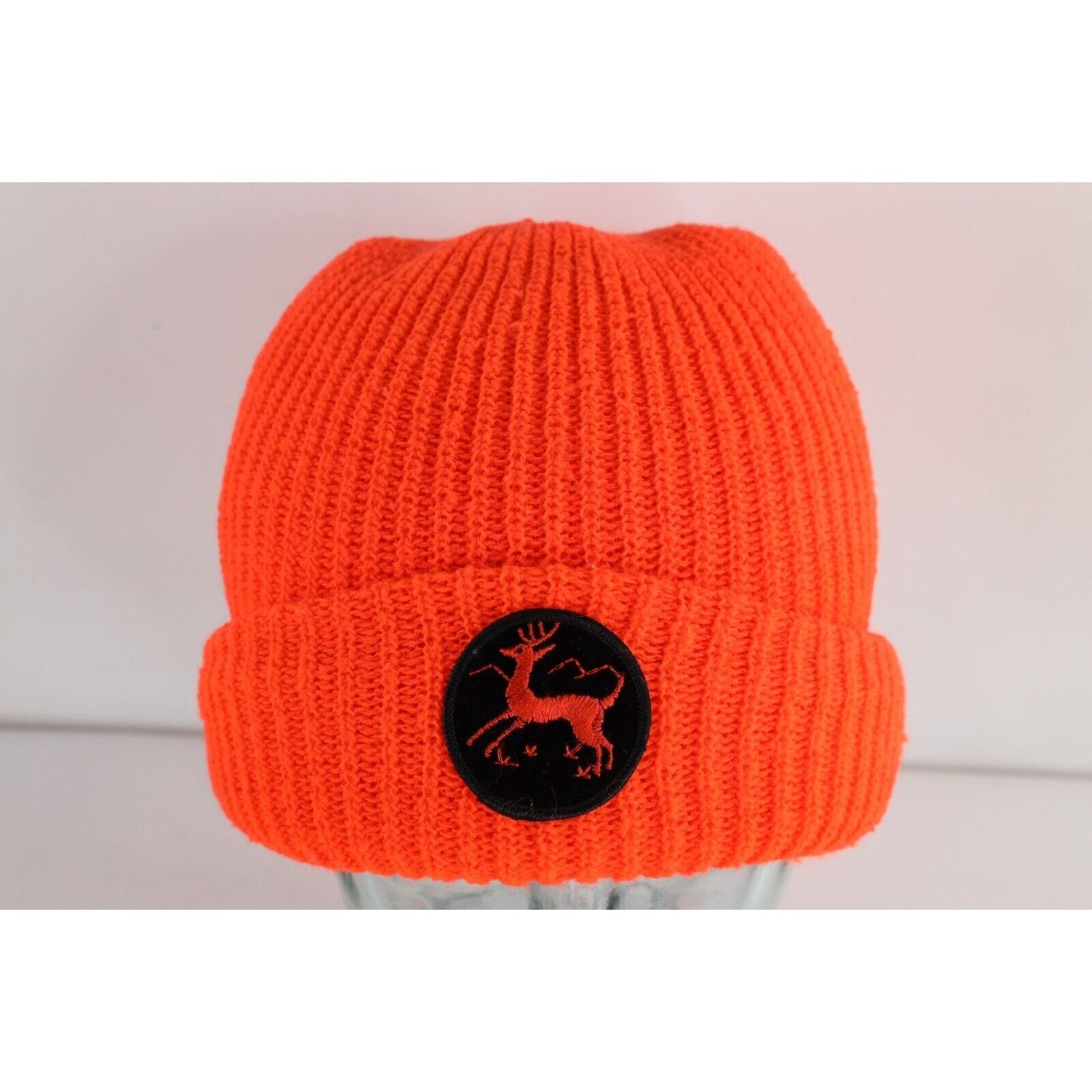 Vintage Vintage 70s Streetwear Deer Buck Double Wall Beanie Hat Size ONE SIZE - 1 Thumbnail