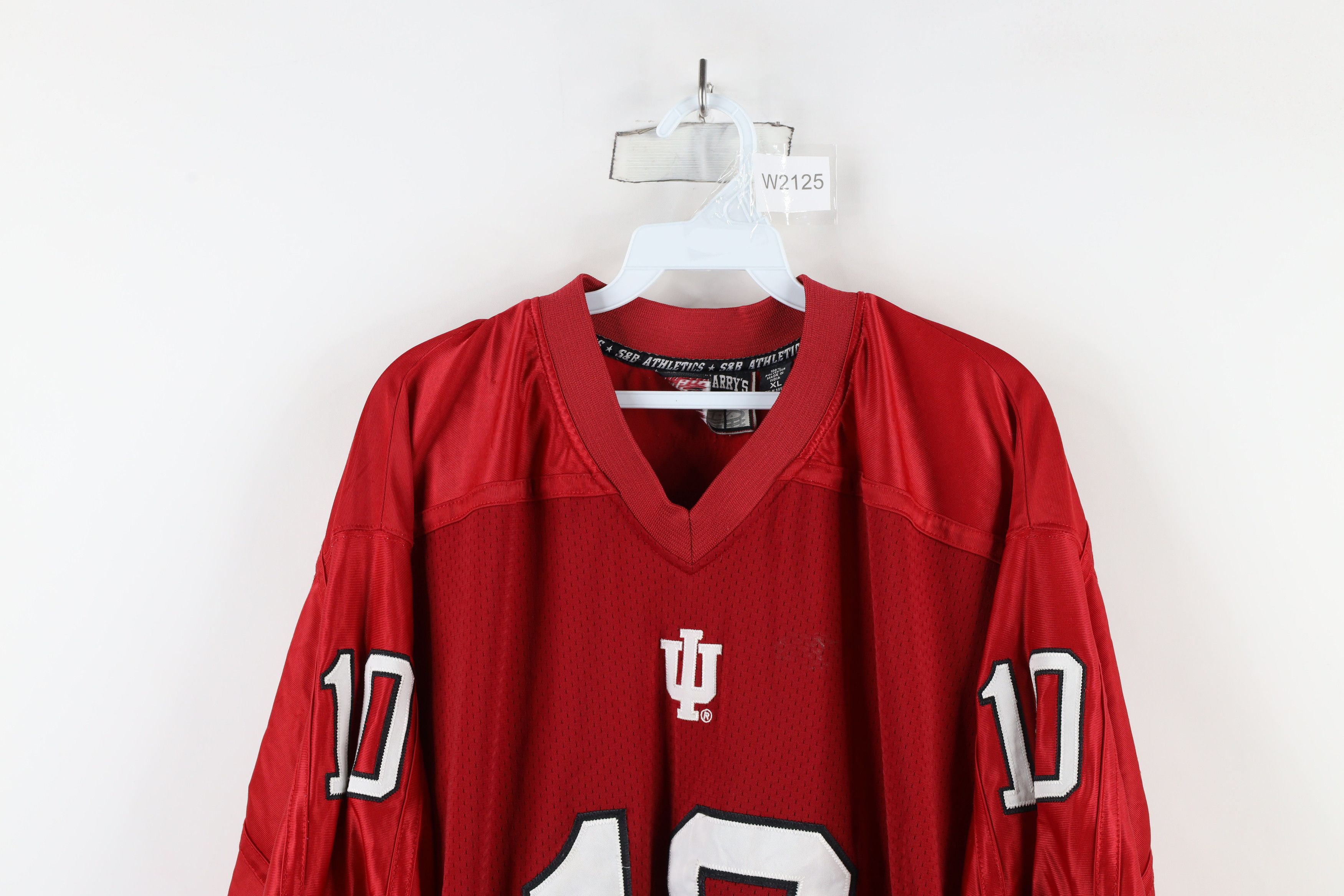 Vintage Vintage Y2K Indiana University Football Jersey Red #10 Size US XL / EU 56 / 4 - 2 Thumbnail