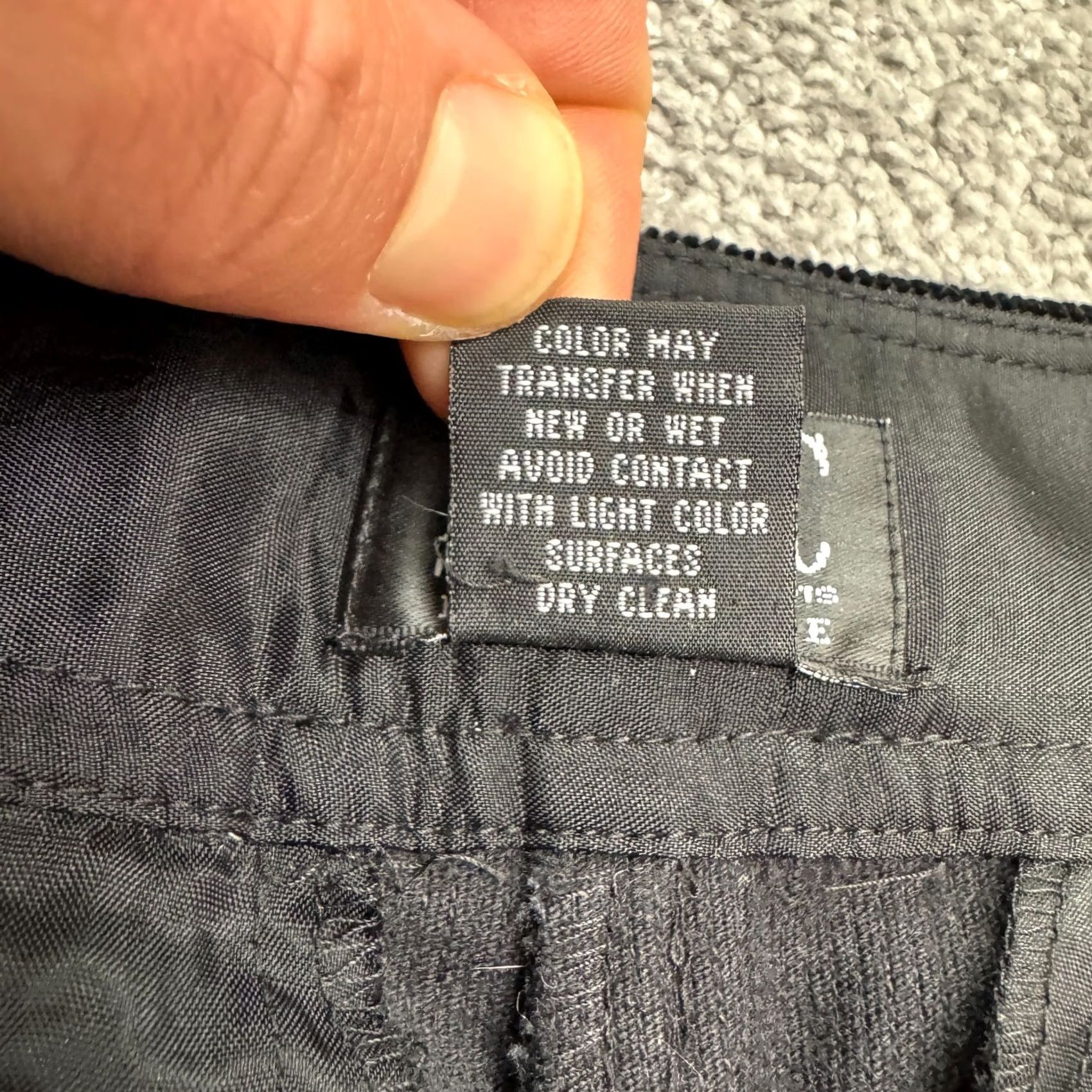 Banana Republic INC International Concepts Corduroy Flared Pants Womens 6P Black Stretch Regular Petite Flared Pants Mens? Size 28" / US 6 / IT 42 - 7 Thumbnail