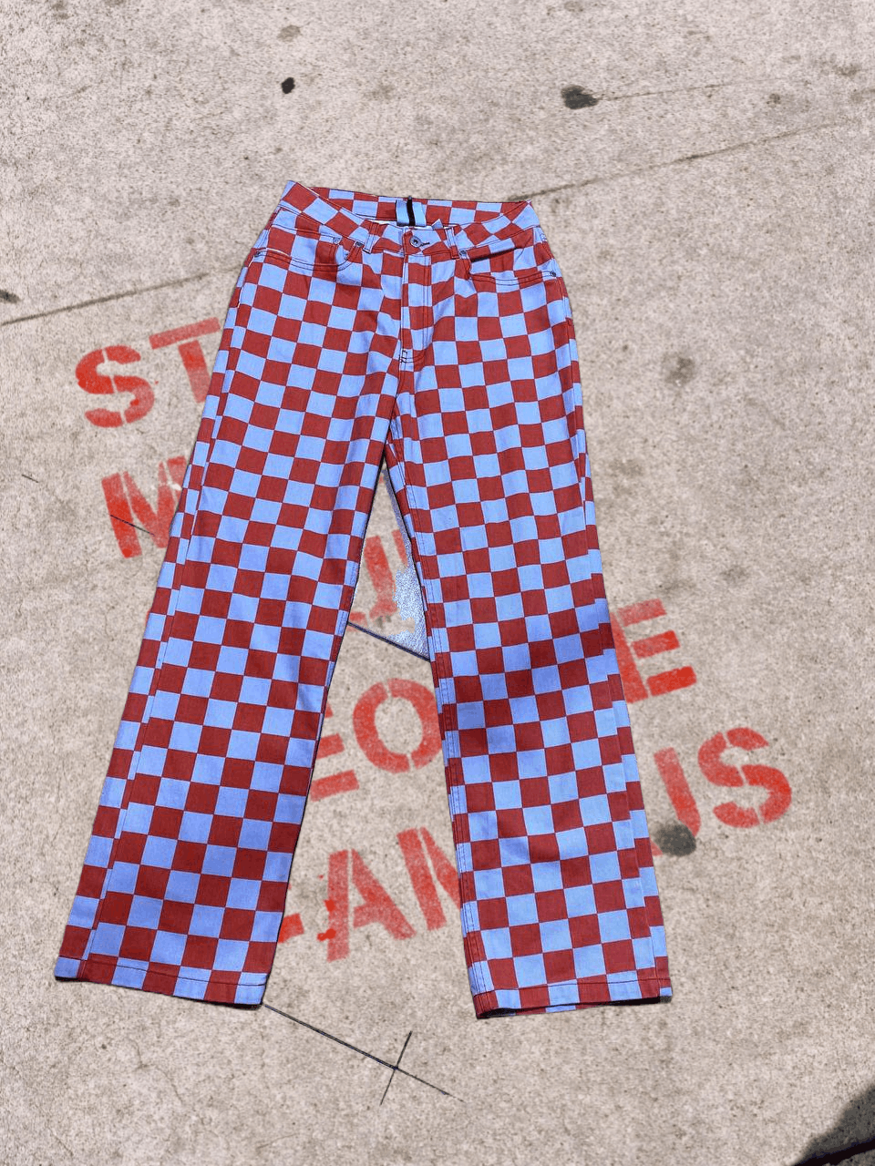 Vintage Ragged Pants Size US 28 / EU 44 - 1 Thumbnail