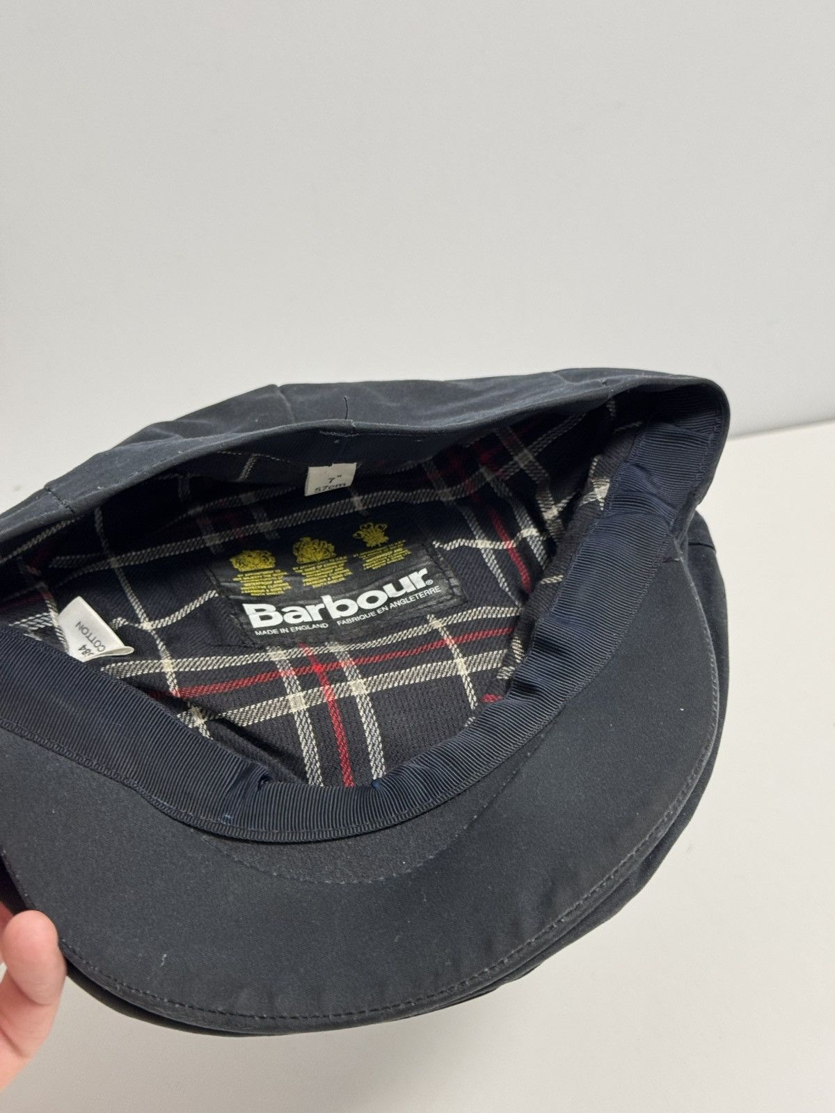Barbour Barbour Vintage Y2K style Hype Hat/Cap Waxed Size ONE SIZE - 7 Thumbnail