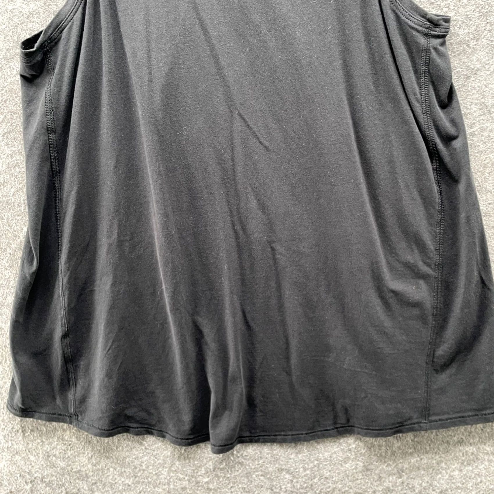 Lululemon Lululemon Tank Top Womens 4 Black Yoga Workout Pima Cotton Blend Size S / US 4 / IT 40 - 5 Thumbnail