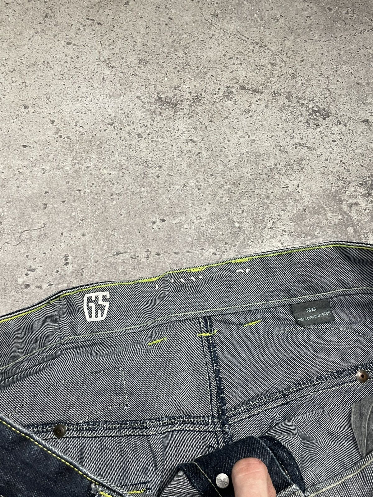 G-Star × Vintage G-Star Jeans Knee Patch Jeans Size US 36 / EU 52 - 9 Thumbnail