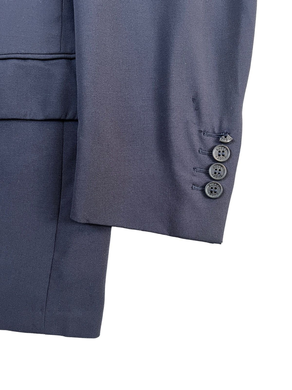 Gucci Gucci Navy Blazer Size 46R - 5 Thumbnail