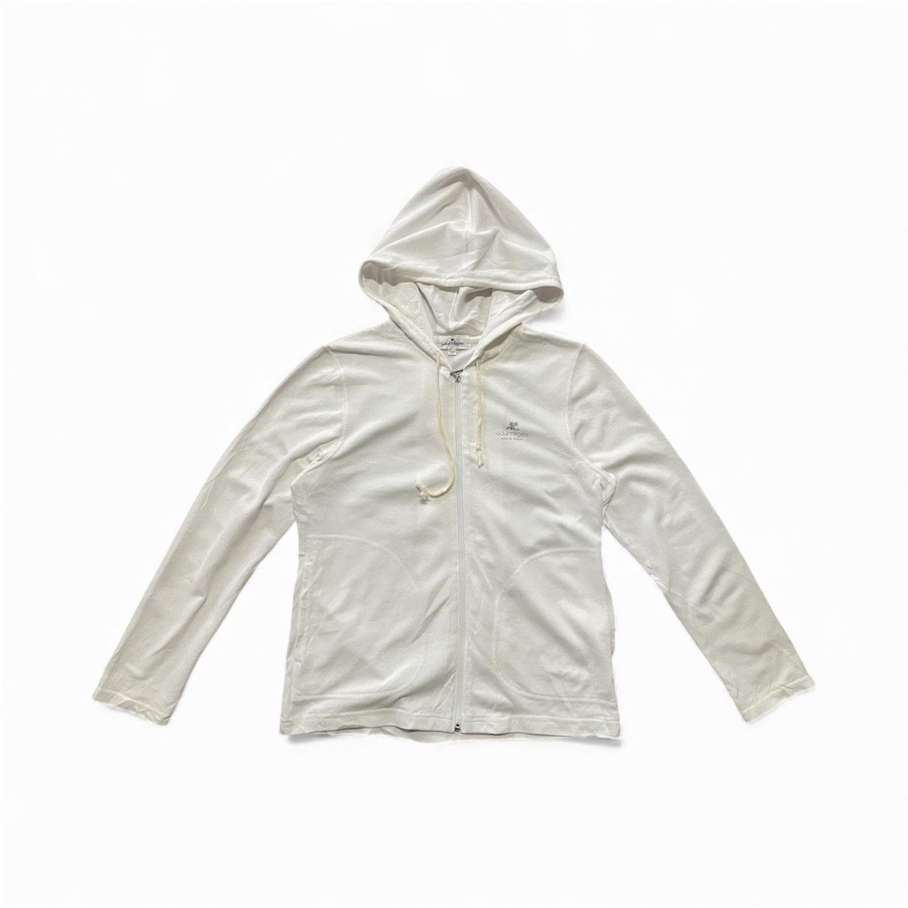 Courreges Courreges Zipper Hoodie Jacket Size XS / US 0-2 / IT 36-38 - 1 Thumbnail