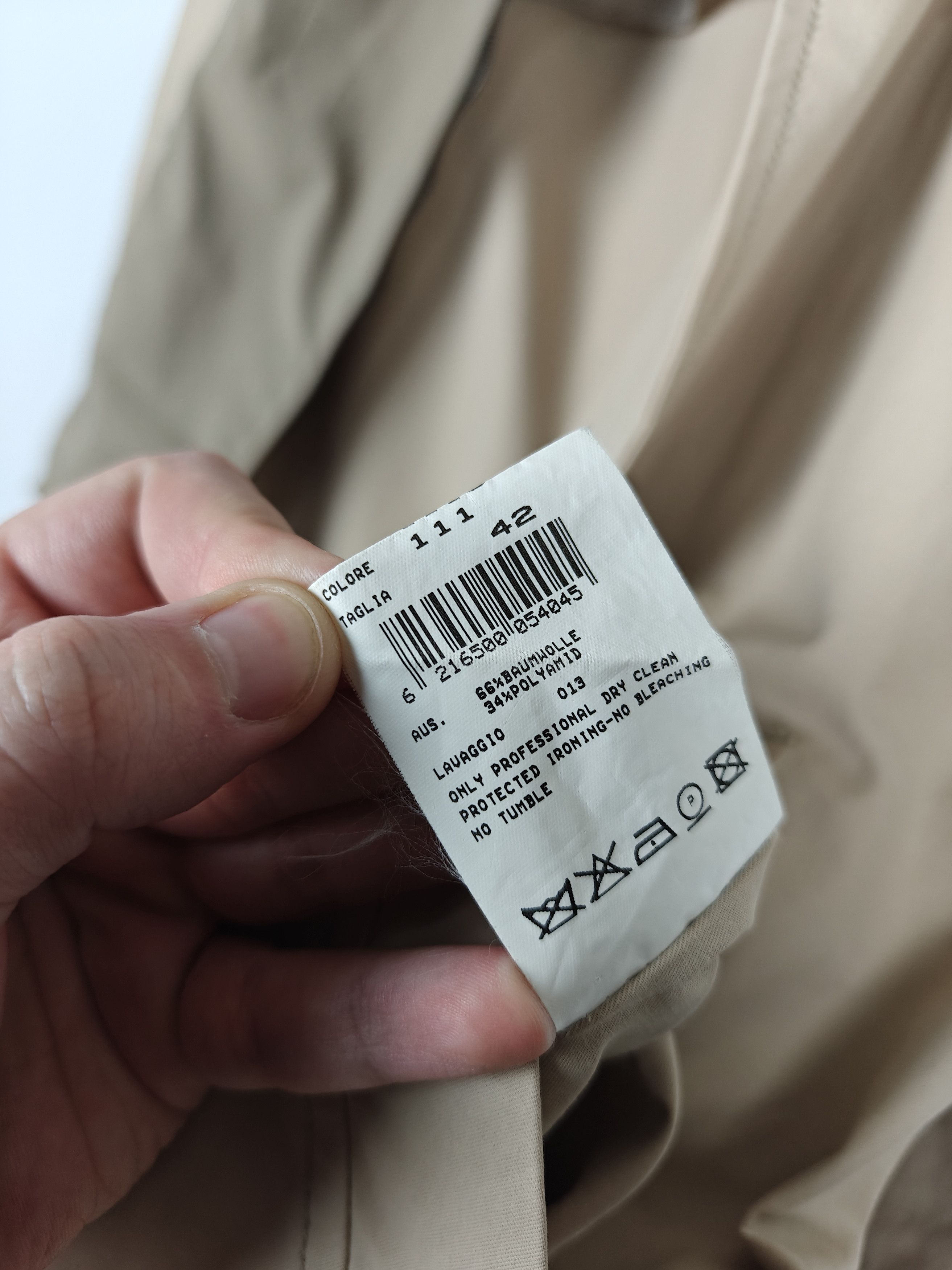 Allegri Allegri Damen Jacket Beige Zip/Button Transform size 42 Size M / US 6-8 / IT 42-44 - 13 Thumbnail