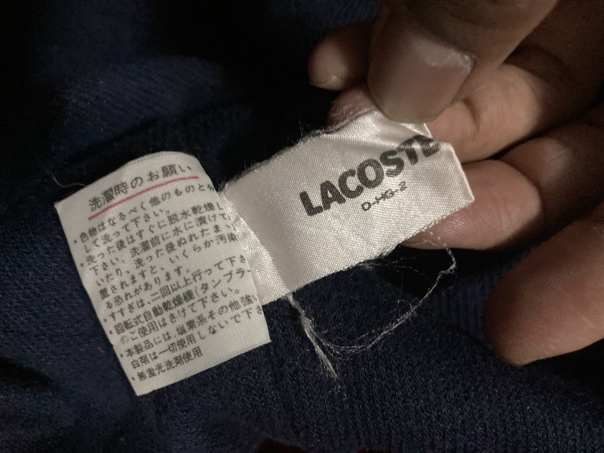 Lacoste × Vintage Vtg. Lacoste. Hoodie Jacket Size US M / EU 48-50 / 2 - 6 Thumbnail
