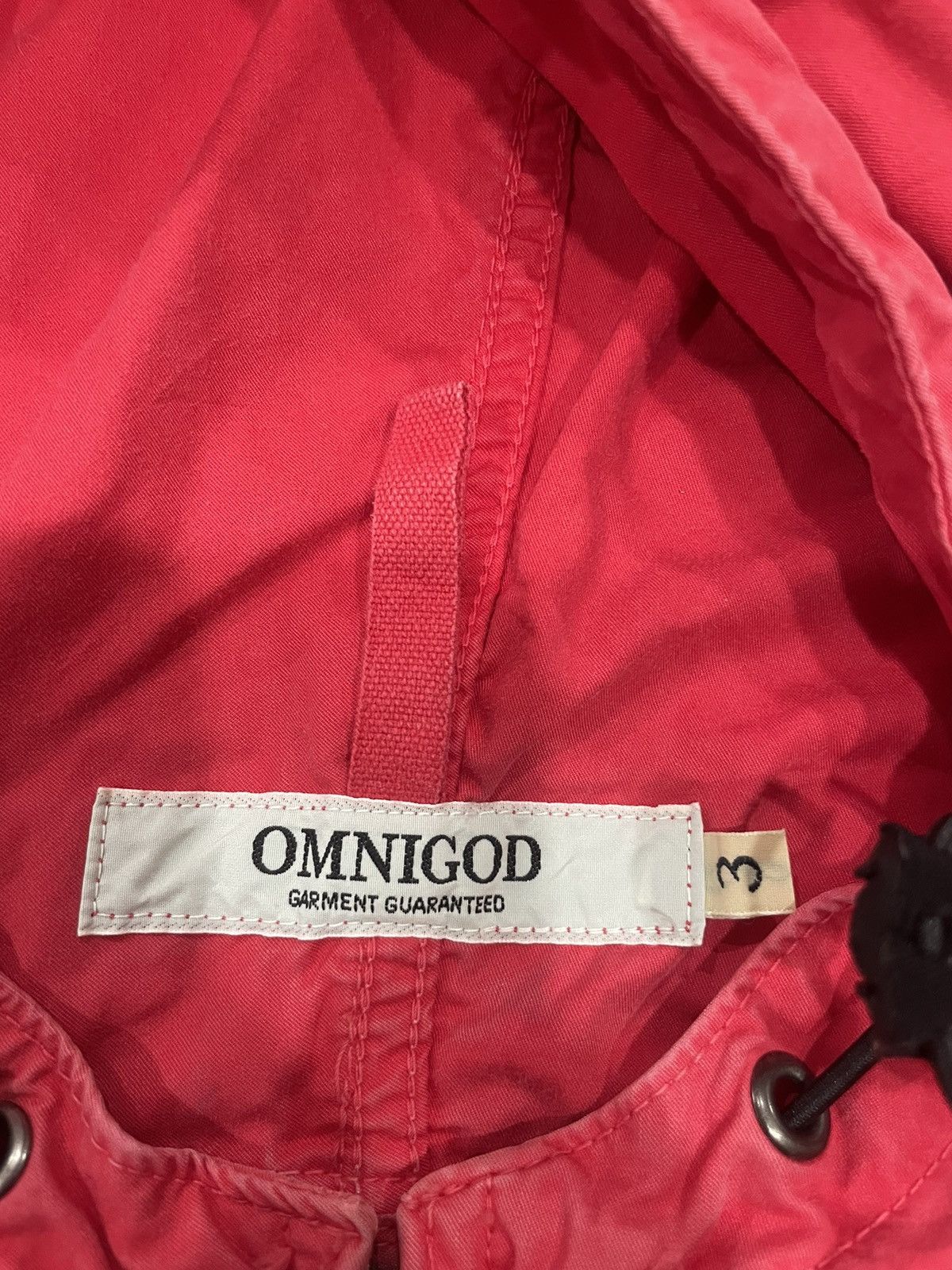 OMNIGOD Omnigod Red Jackets with Hoodies Size US L / EU 52-54 / 3 - 3 Thumbnail