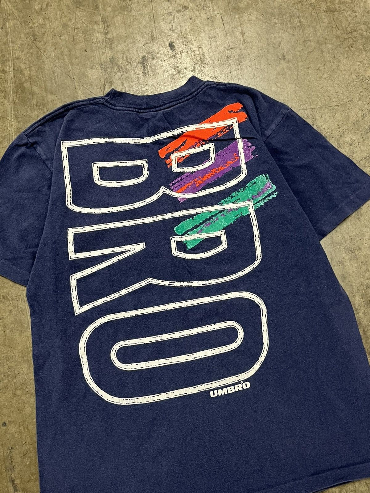 Umbro × Vintage Vintage soccer Umbro tee shirt hype rare y2k 90s graphic Size US M / EU 48-50 / 2 - 3 Thumbnail