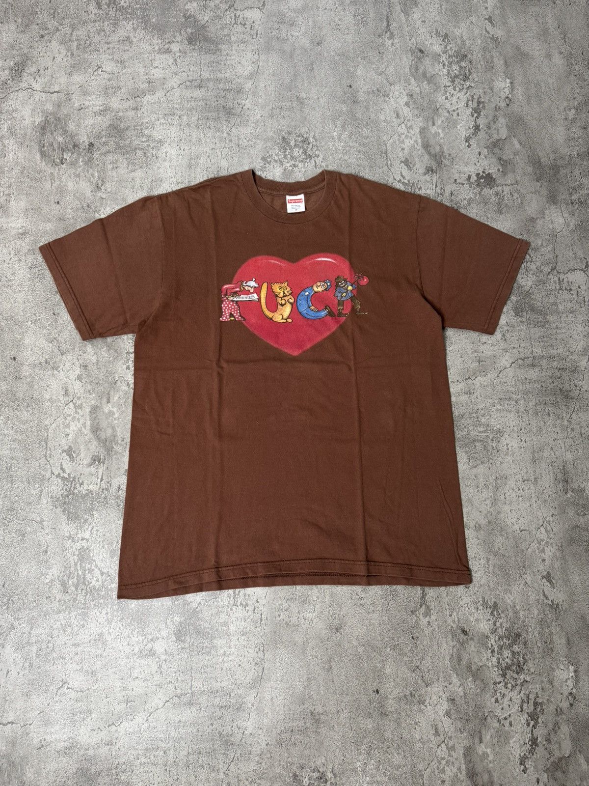 Supreme SUPREME FUCK LOVE T-SHIRT Size US M / EU 48-50 / 2 - 1 Thumbnail