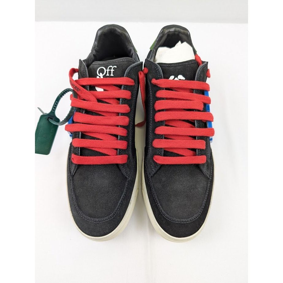 Off-White o1rshd1 Meccano 5.0 Sneakers in Black / Blue Size US 10 / EU 43 - 16 Thumbnail