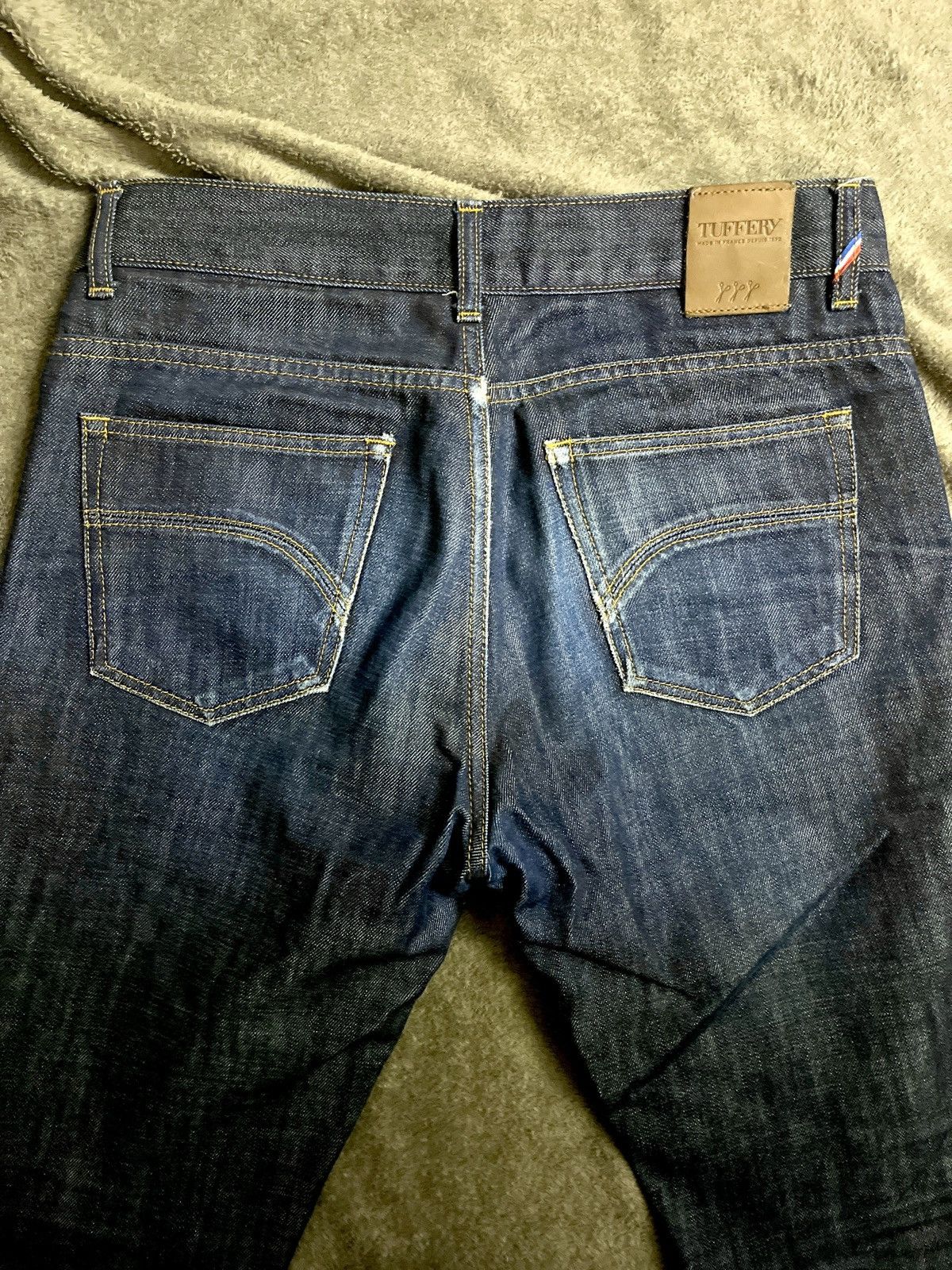 Denim & Co. Atelier Tuffery Raw Denim Alphonse Made In France Size US 29 - 4 Thumbnail